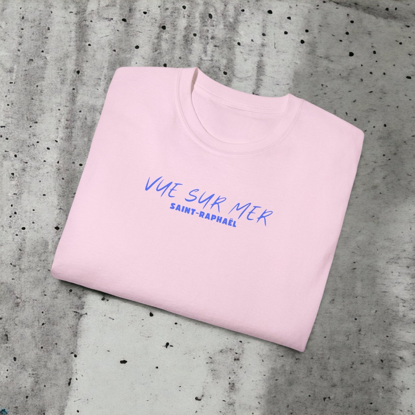 Vue de Saint-Raphaël - Unisex Ultra Cotton White, Pink, Black or Grey Tee