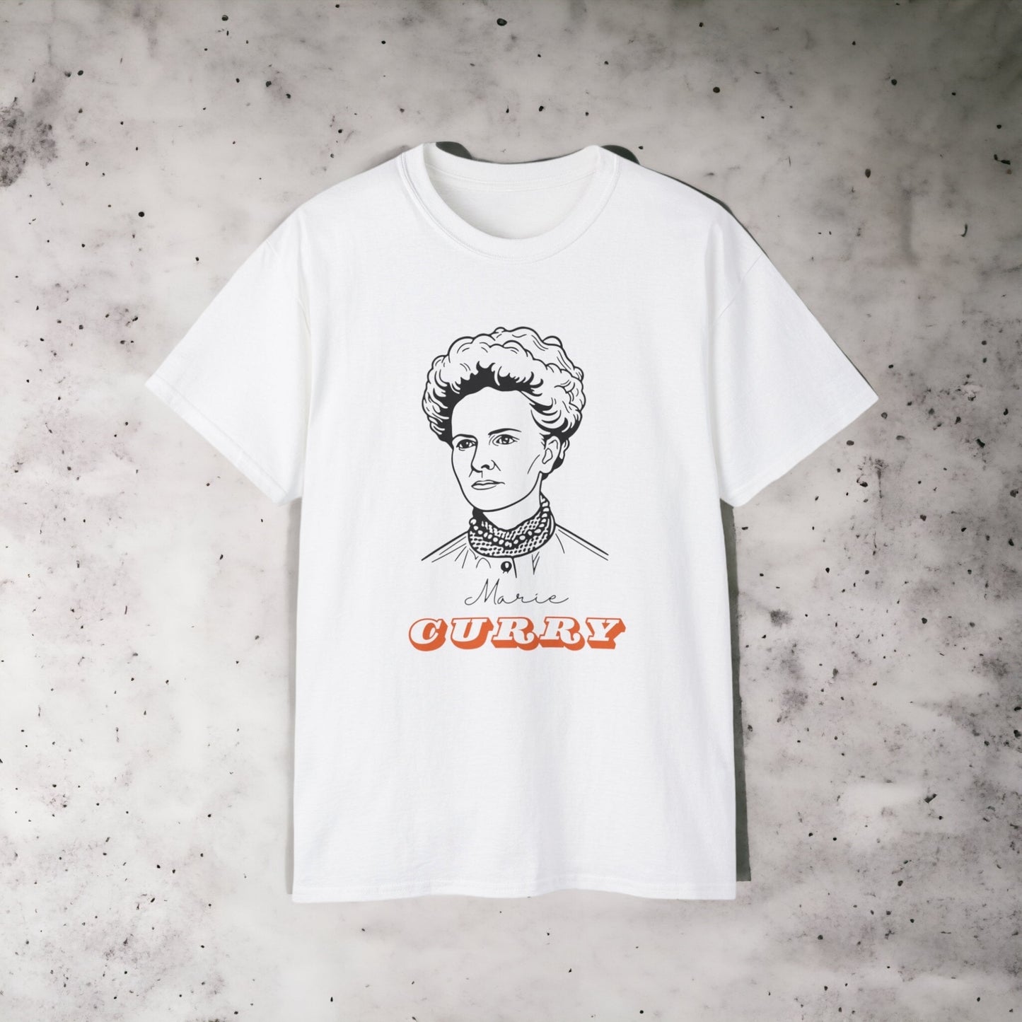 Marie Curry - Unisex Ultra Cotton White or Black Tee