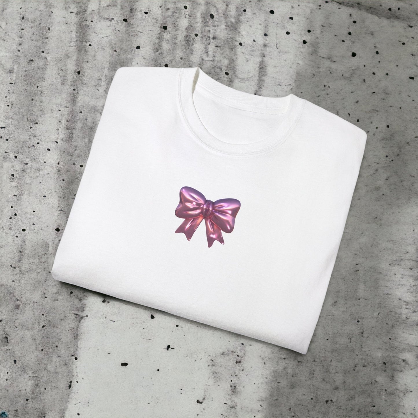 Bow - Unisex Ultra Cotton White or Black Tee