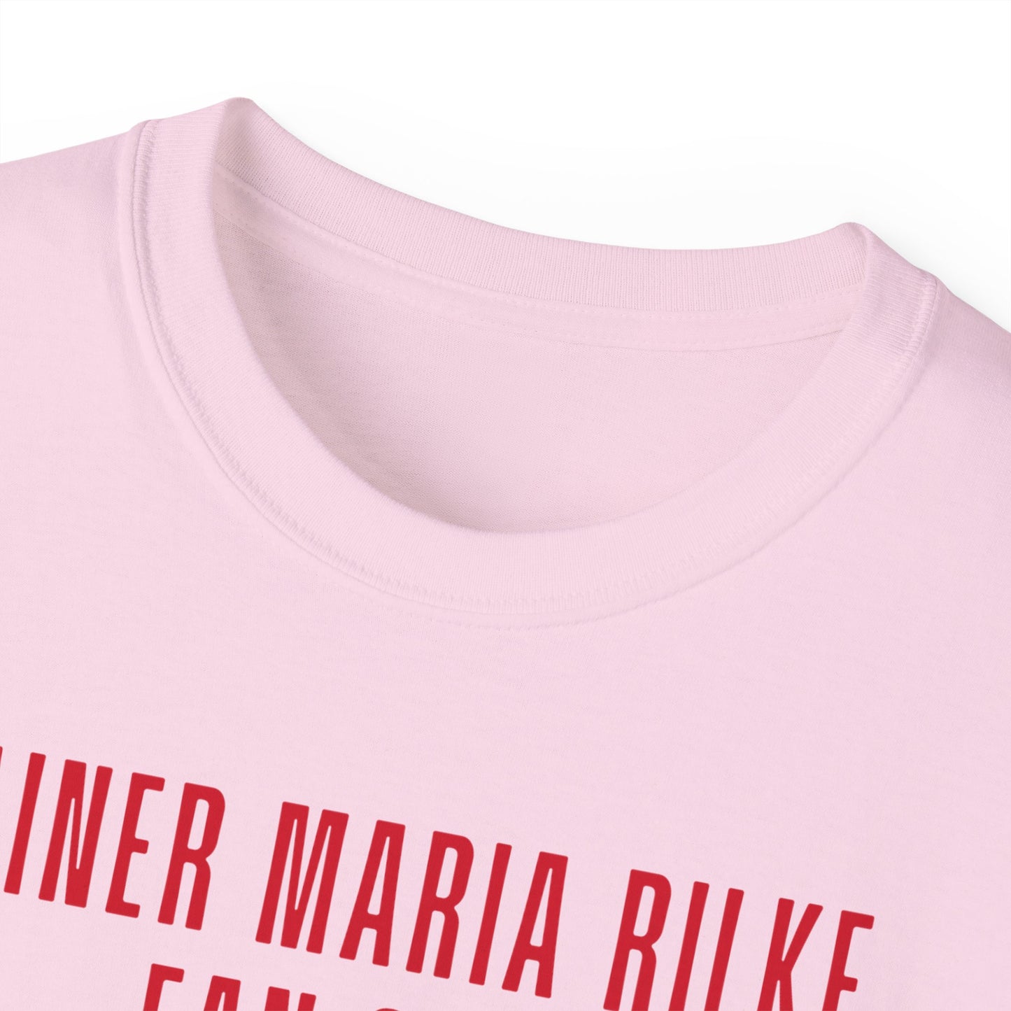 T-Shirt "Rainer Maria Rilke fan club"