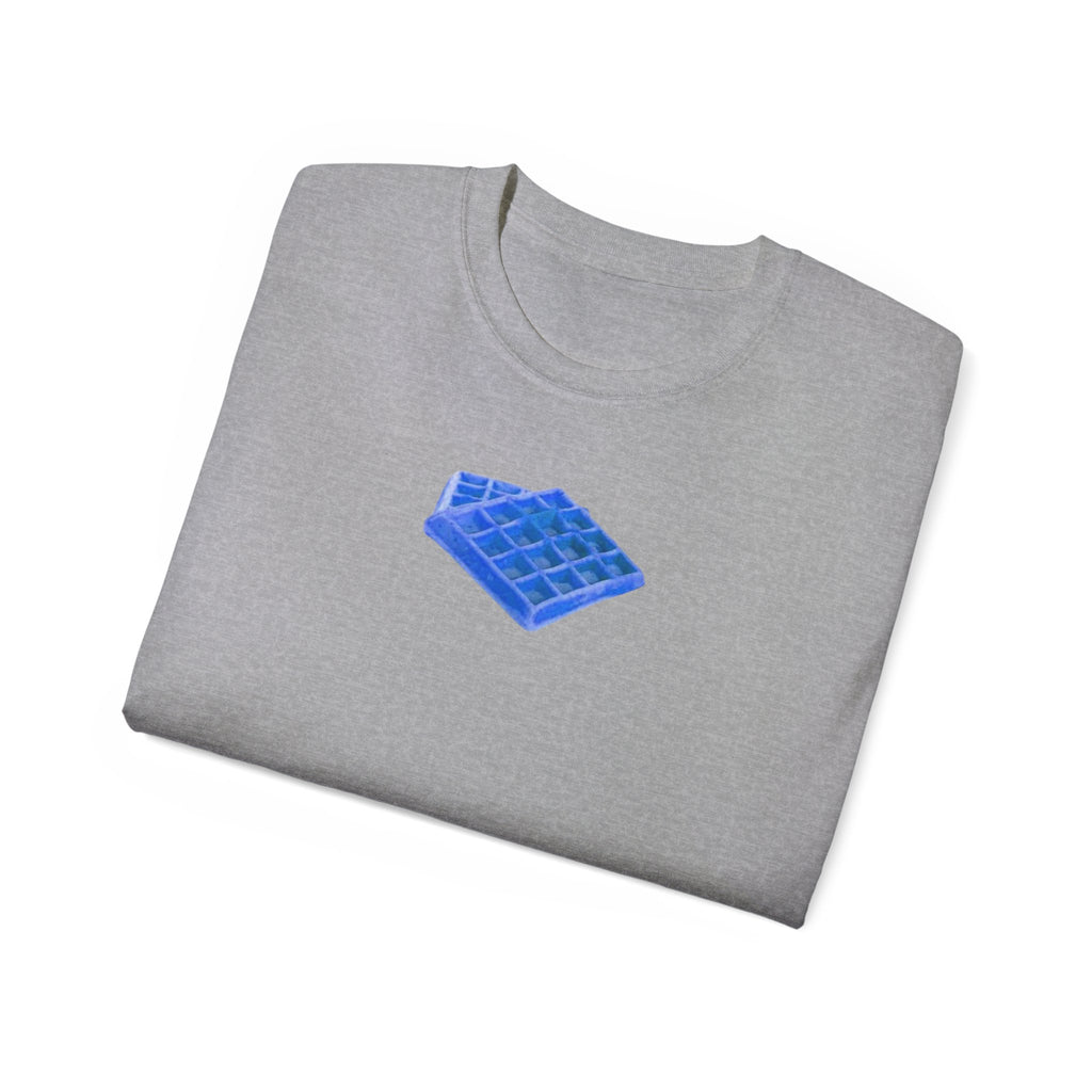 Blaue Waffel - Unisex Ultra Cotton Weiß, Schwarz oder Rosa T-Shirt