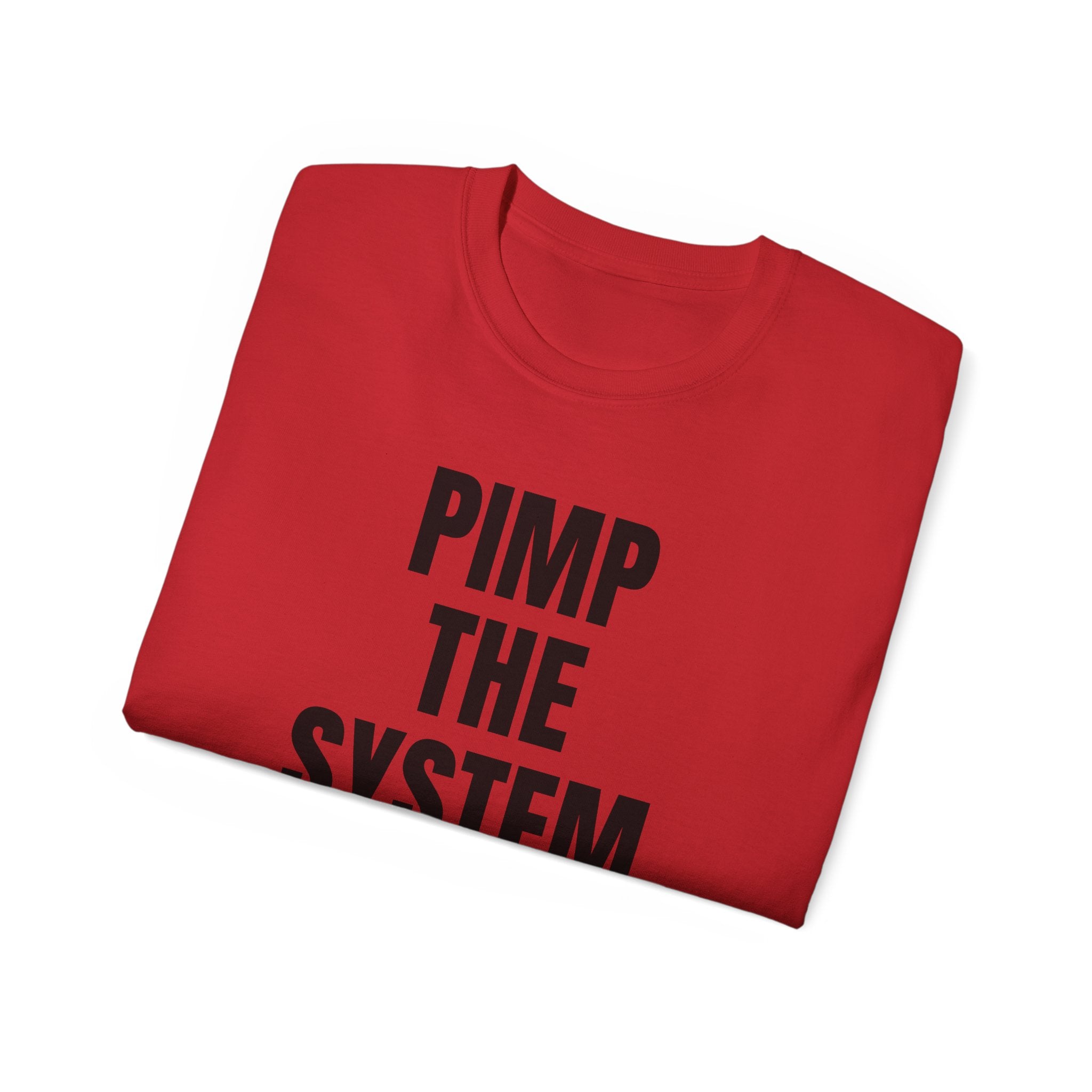 T-Shirt "Pimp the system"