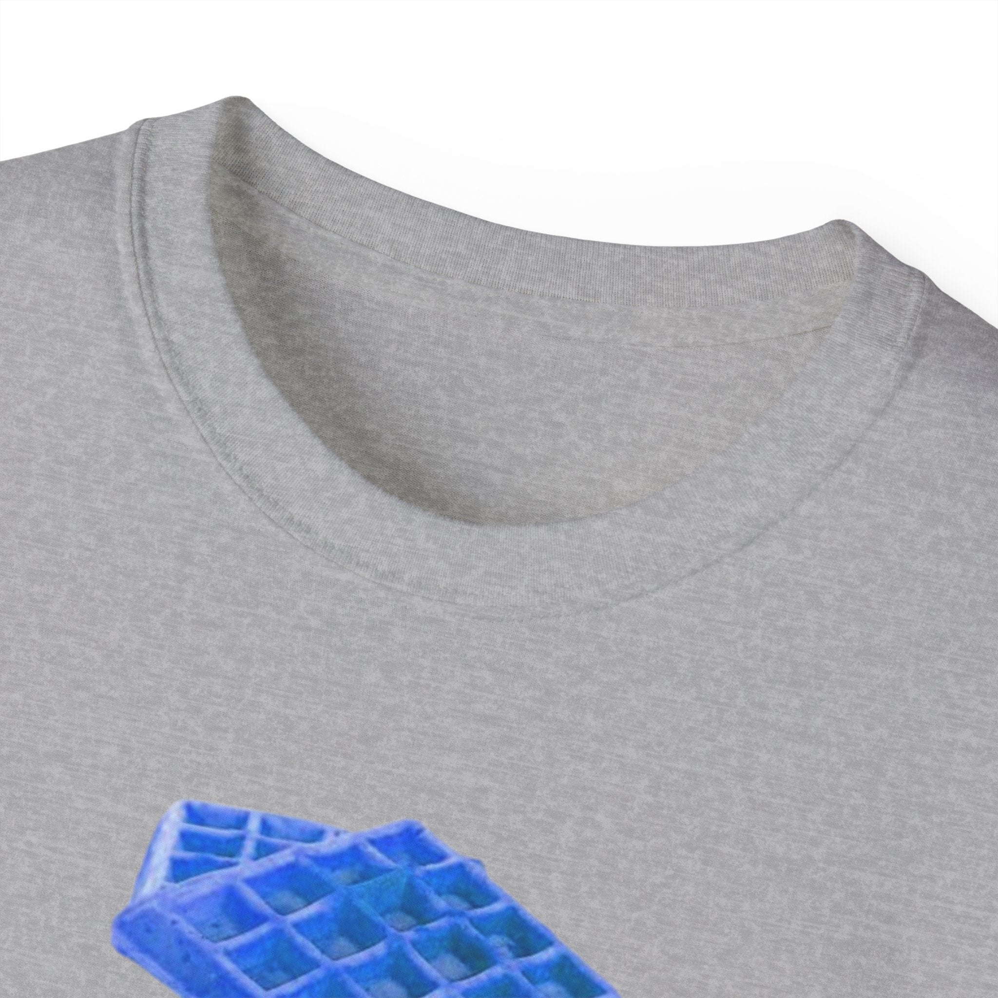 Blaue Waffel - Unisex Ultra Cotton Weiß, Schwarz oder Rosa T-Shirt
