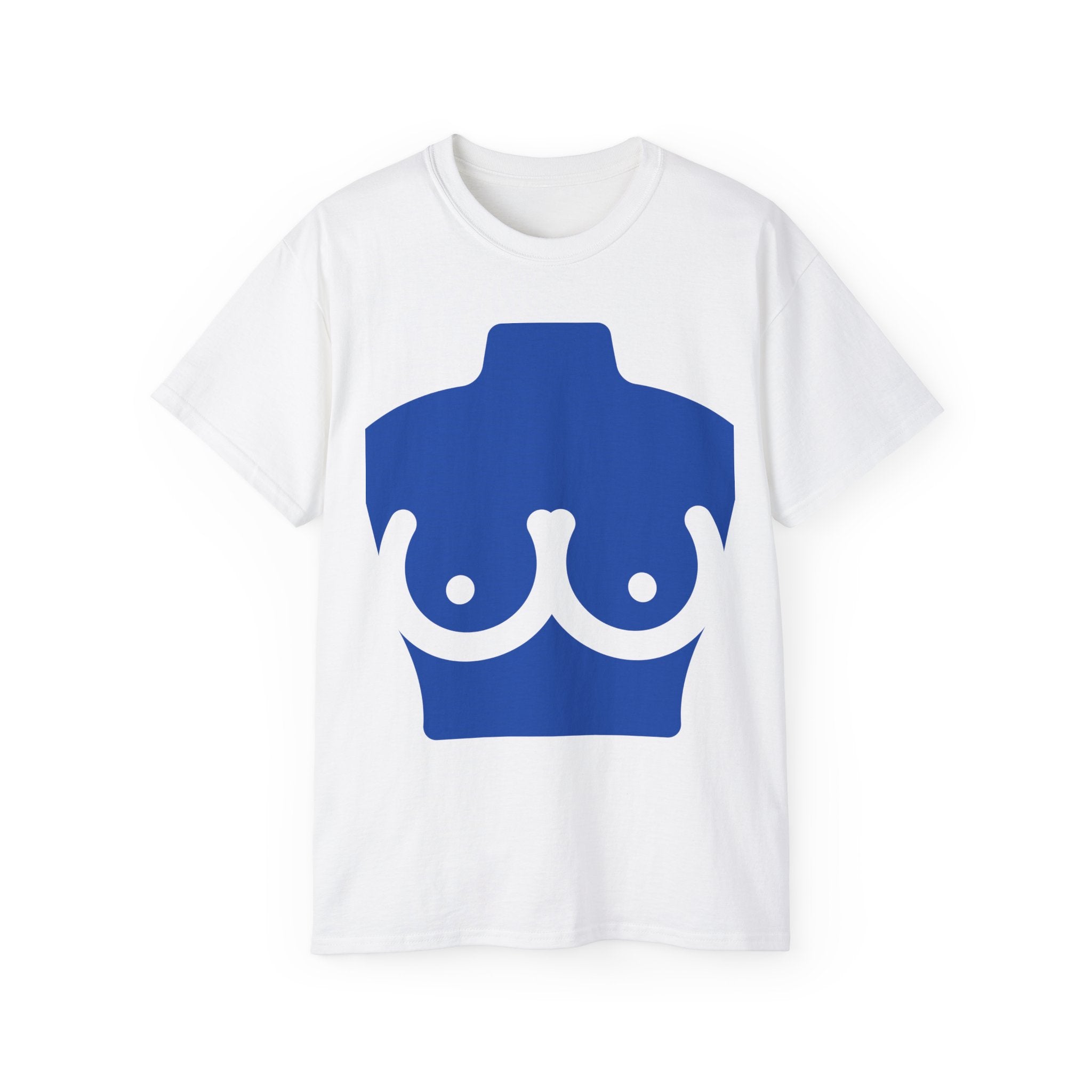 t-shirt unisexe 100% coton blanc avec imprimé corps par Atelier 20h20