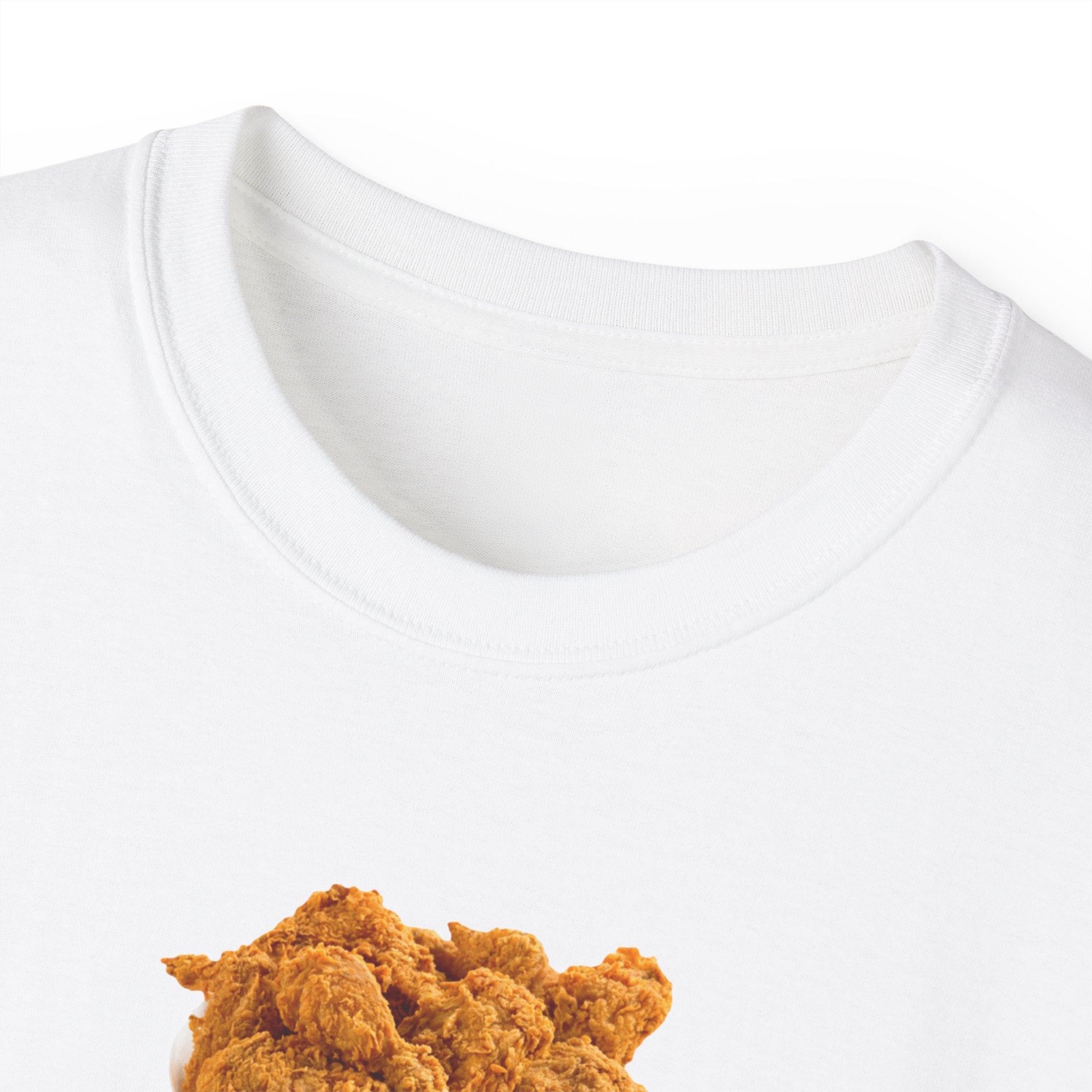 Fried Chicken - Unisex Ultra Cotton Weiß, Schwarz oder Grau T-Shirt