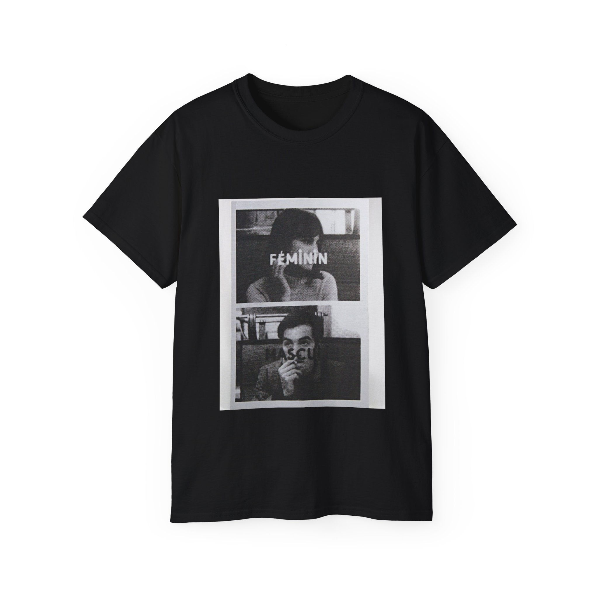 T-Shirt "Féminin / Masculin"