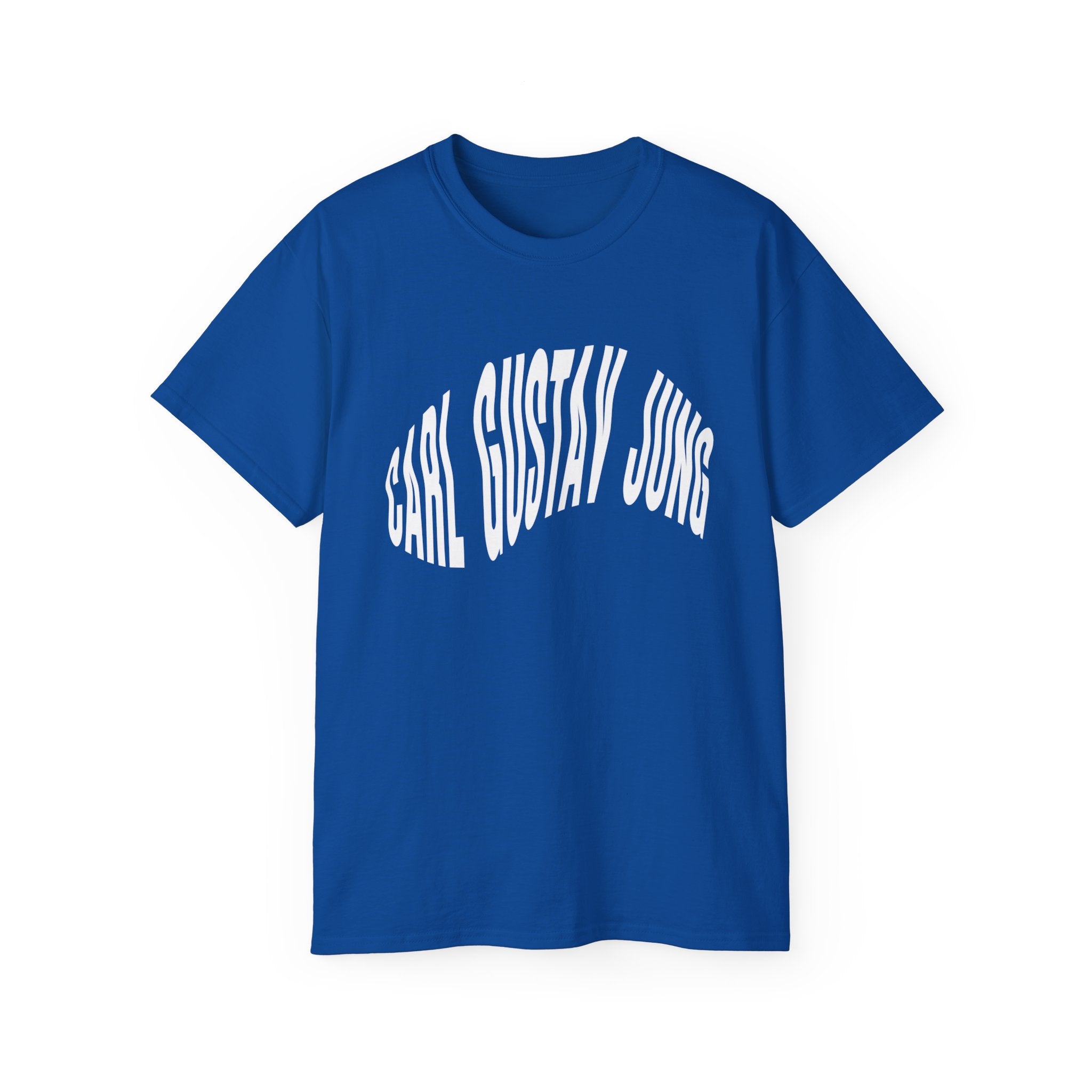t-shirt unisexe 100% coton bleu Atelier 20h20 imprimé "Carl Gustav Jung"