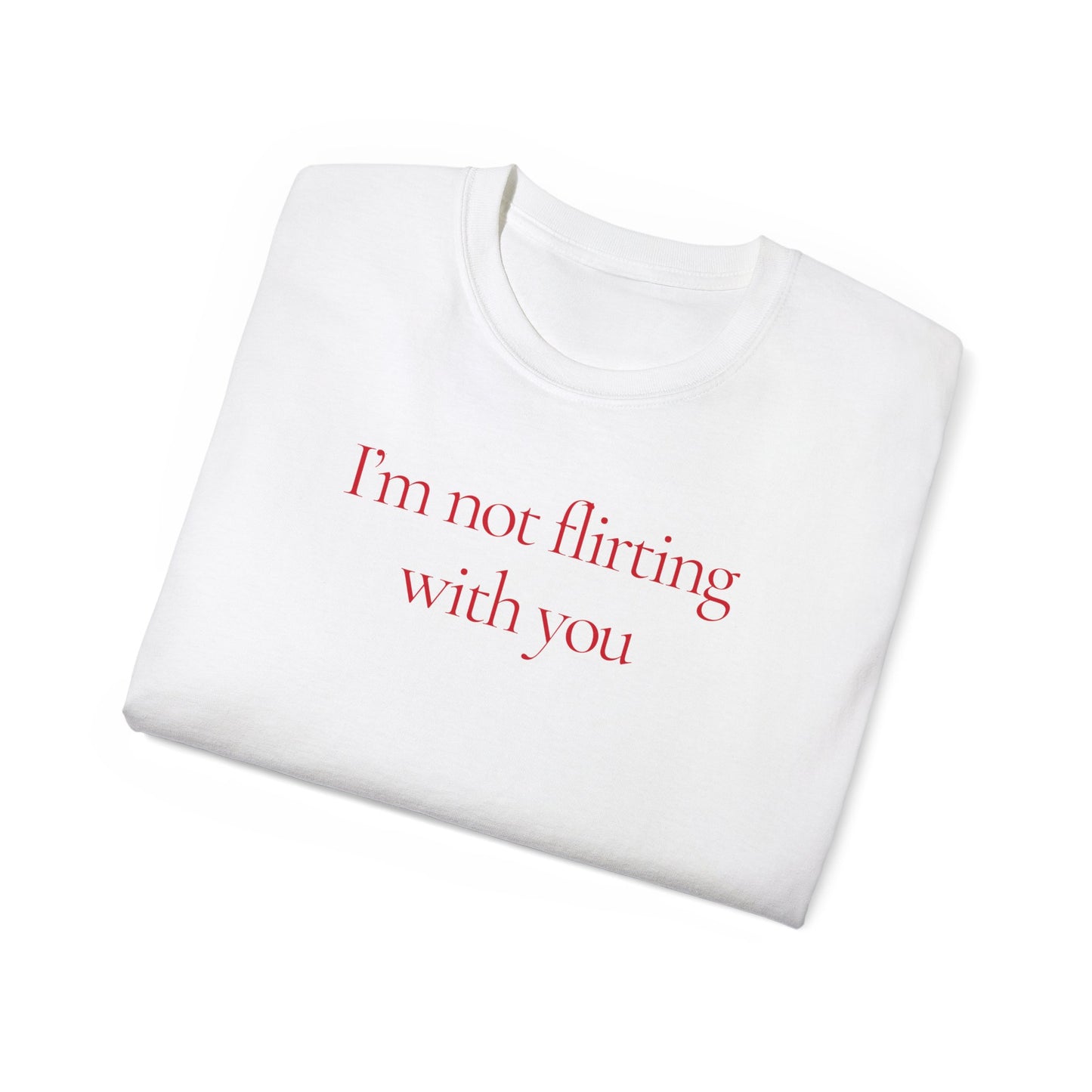 T-Shirt "Libra-Balance / I'm not flirting with you"