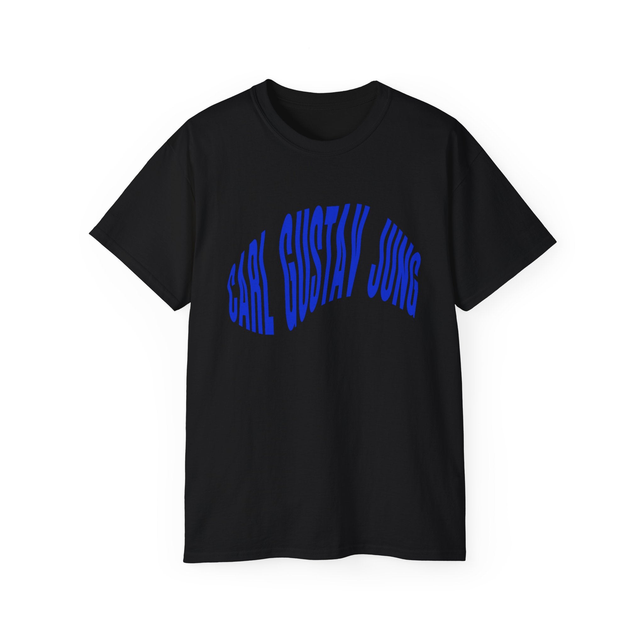 t-shirt unisexe 100% coton noir Atelier 20h20 imprimé "Carl Gustav Jung"