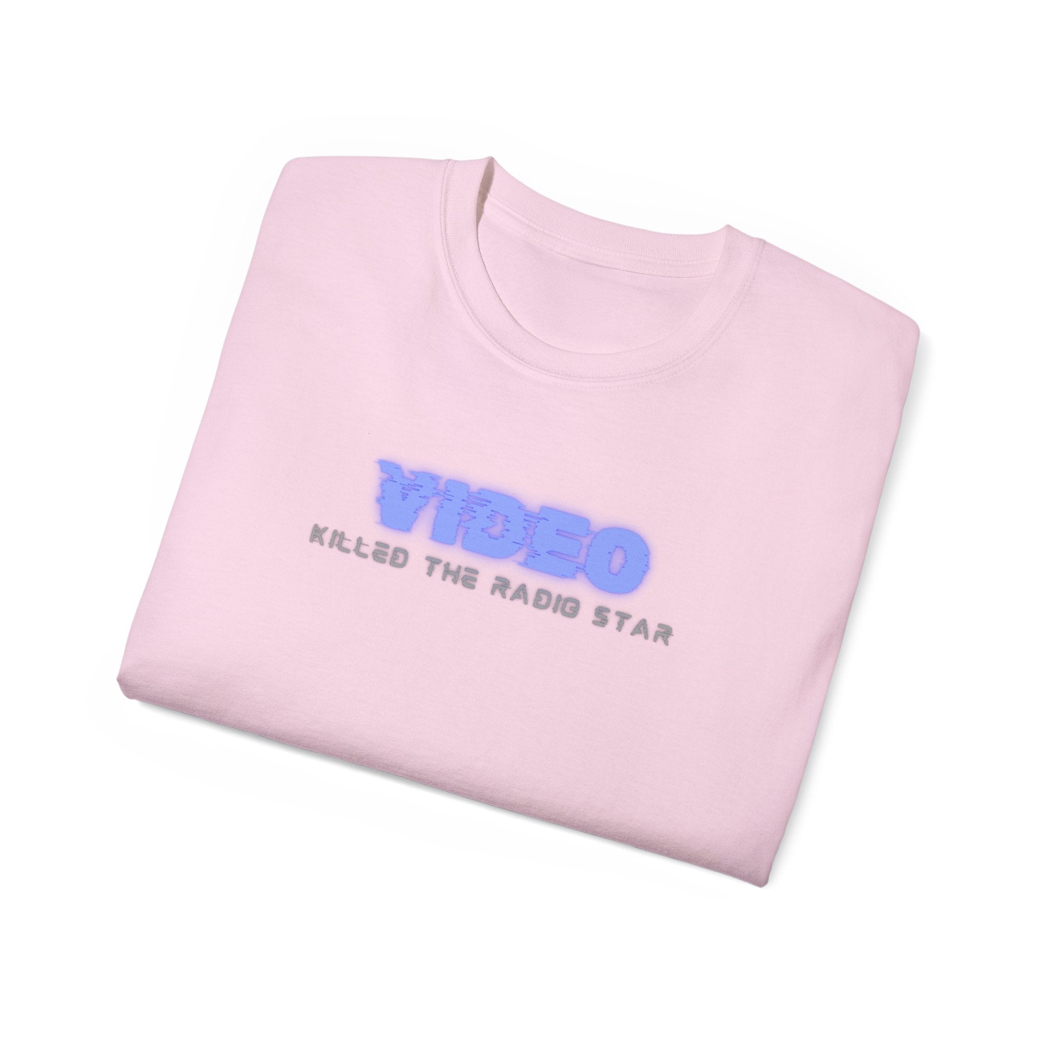 T-shirt "Video killed the radio star"