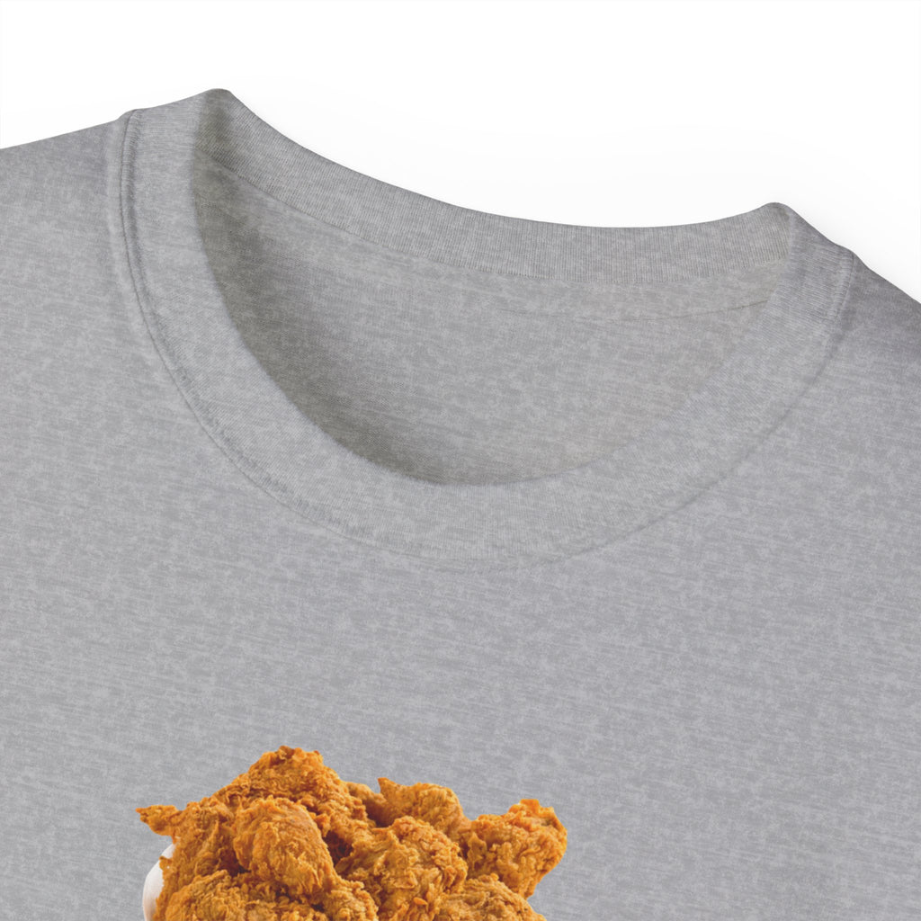 Fried Chicken - Unisex Ultra Cotton Weiß, Schwarz oder Grau T-Shirt