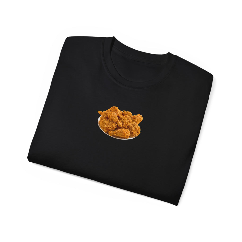Fried Chicken - Unisex Ultra Cotton Weiß, Schwarz oder Grau T-Shirt