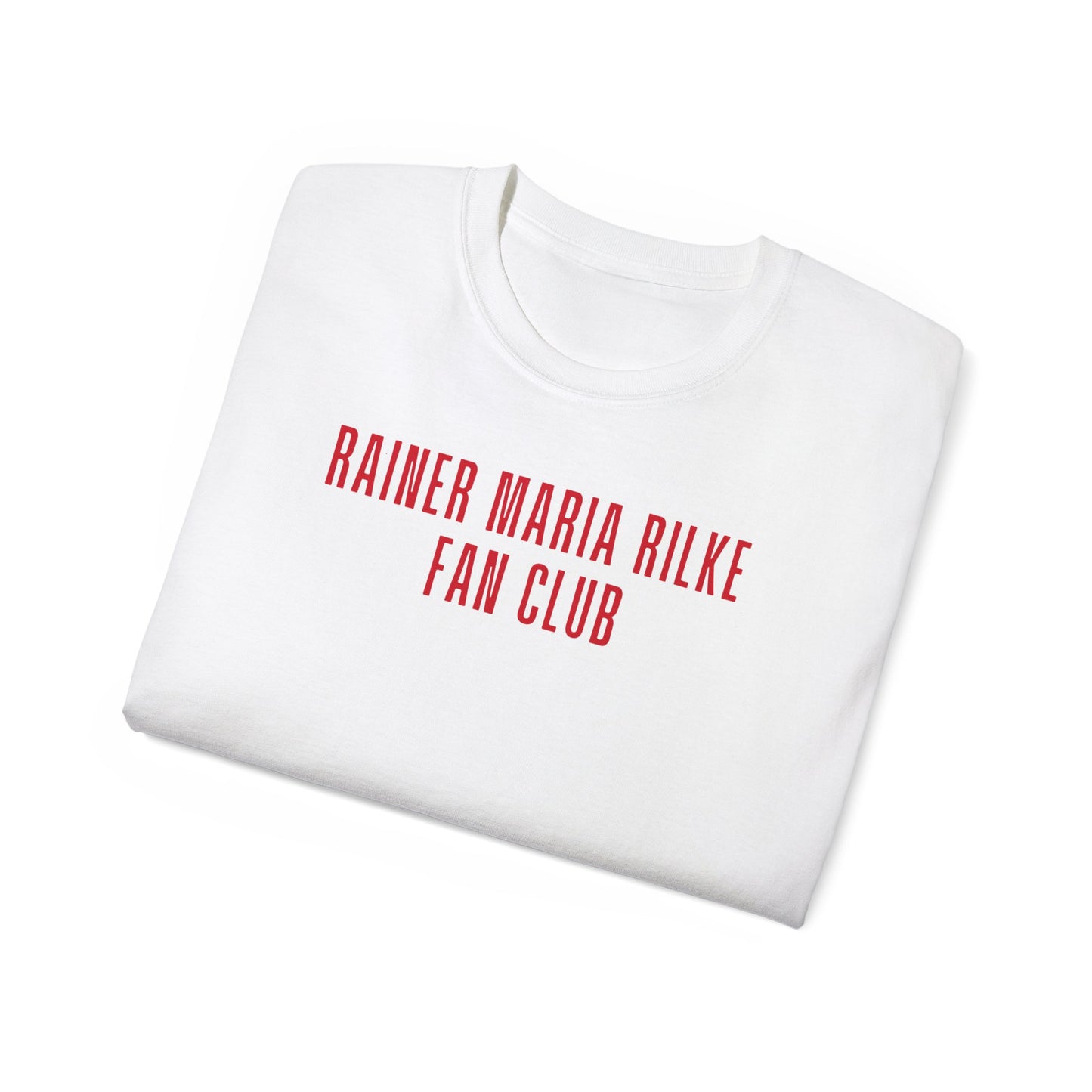 T-Shirt "Rainer Maria Rilke fan club"