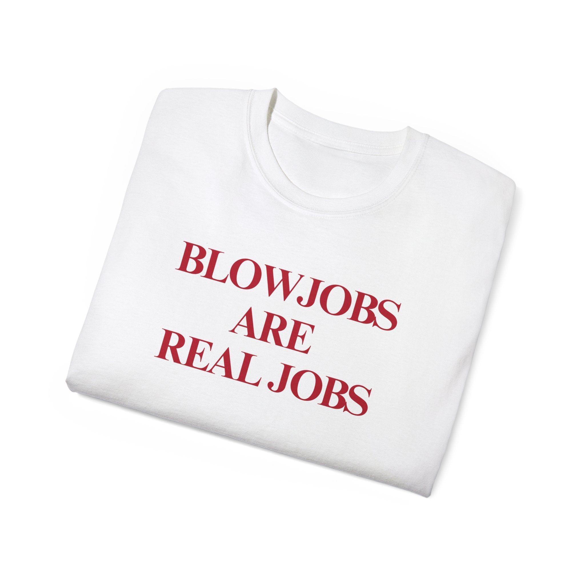 T-Shirt "Real Jobs"