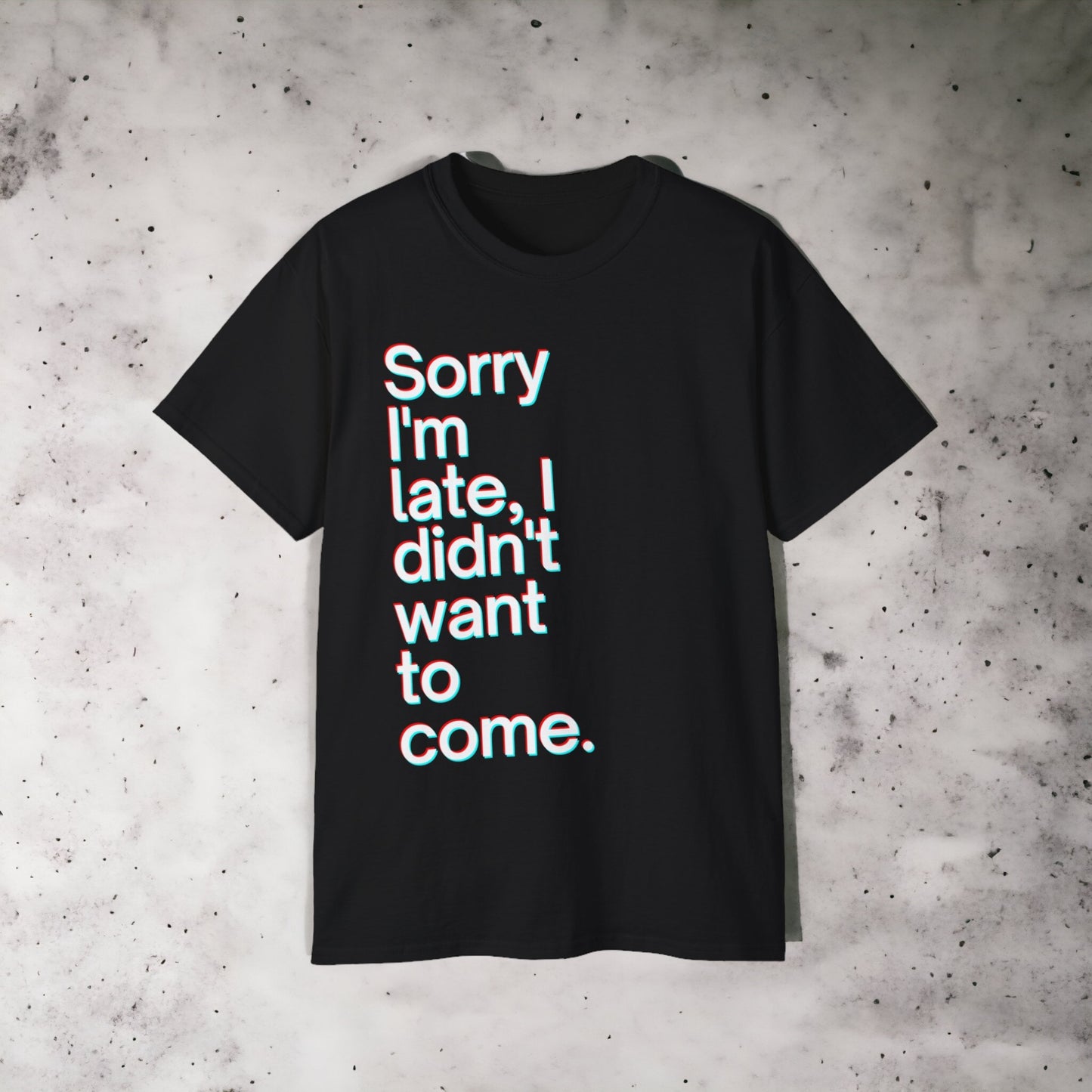 Sorry - Unisex Ultra Cotton White or Black Tee