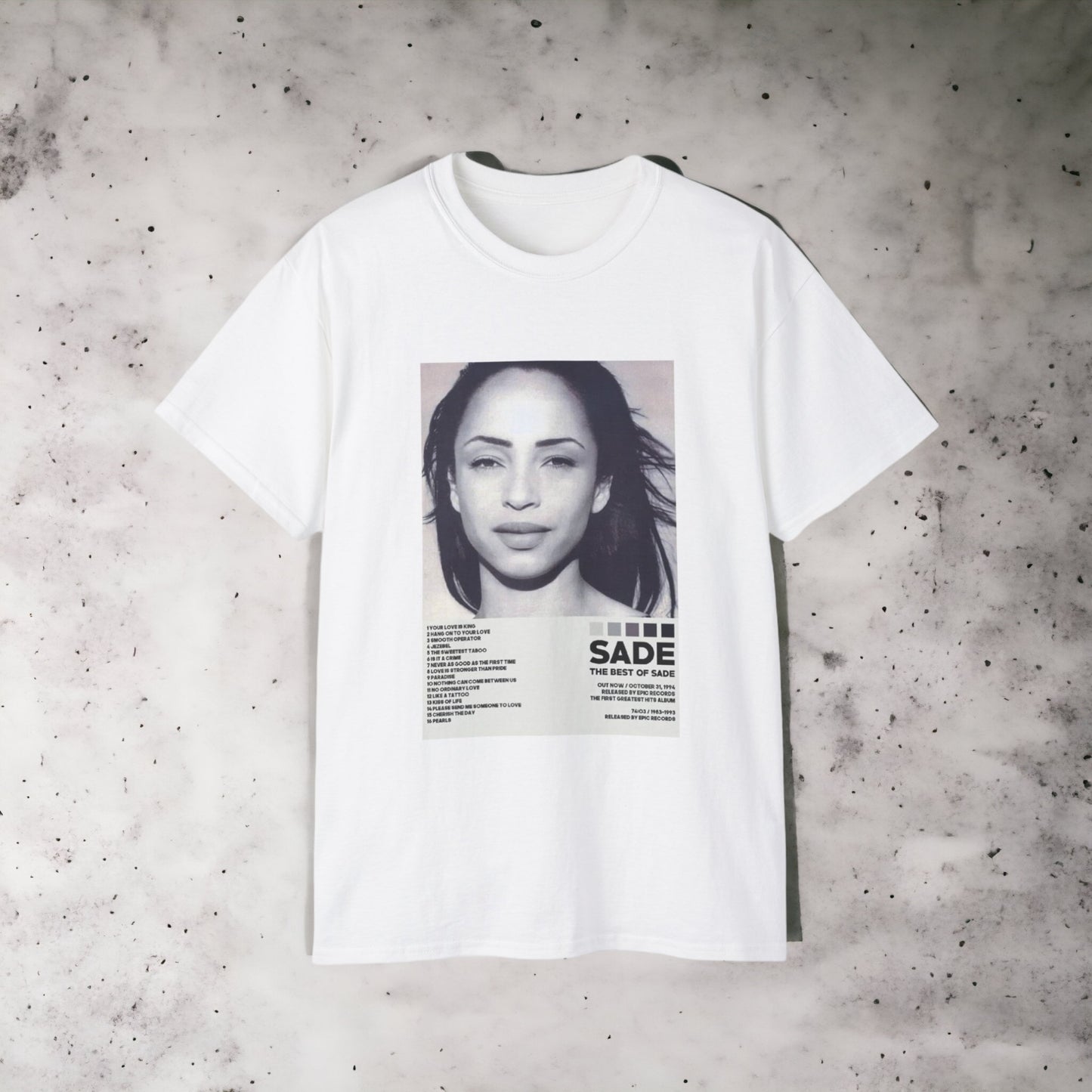 Best-of Sade - Unisex Ultra Cotton White or Black Tee