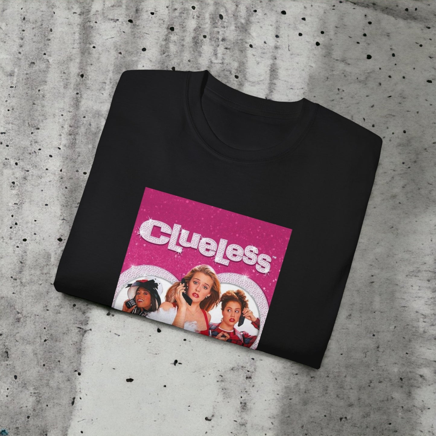 Clueless - Unisex Ultra Cotton White or Black Tee