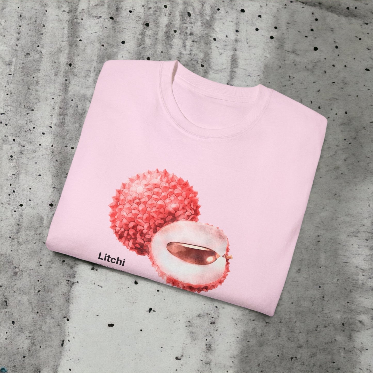 Litchi - Unisex Ultra Cotton White or Pink Tee