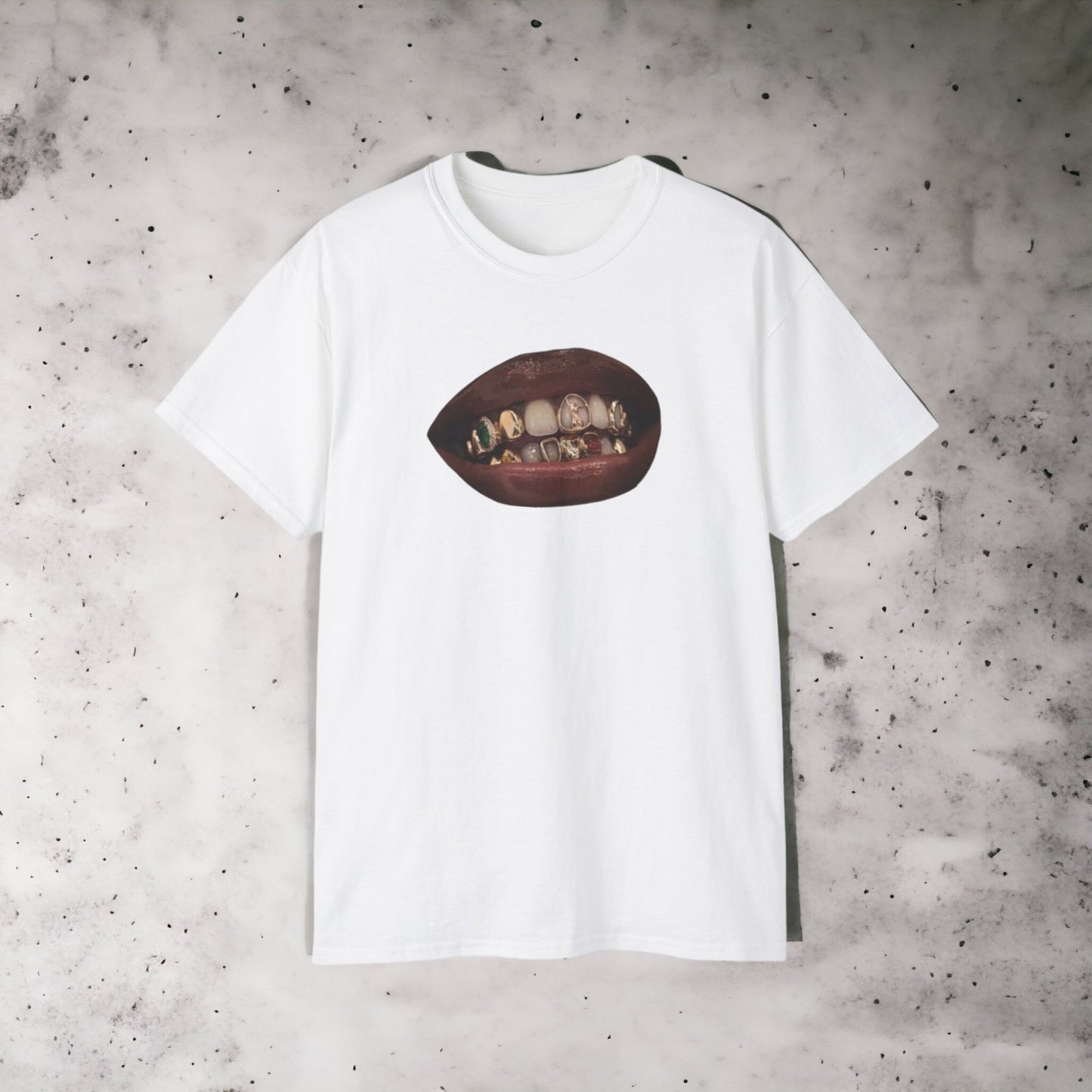 Grillz - Unisex Ultra Cotton White, Black, Grey or Pink Tee