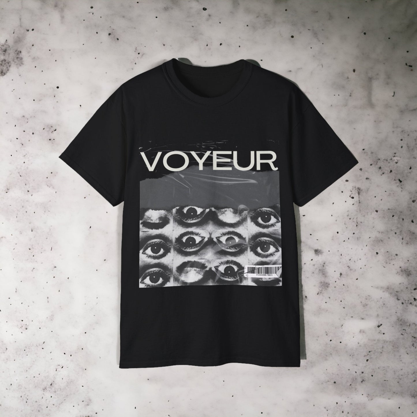 Voyeur - Unisex Ultra Cotton White or Black Tee