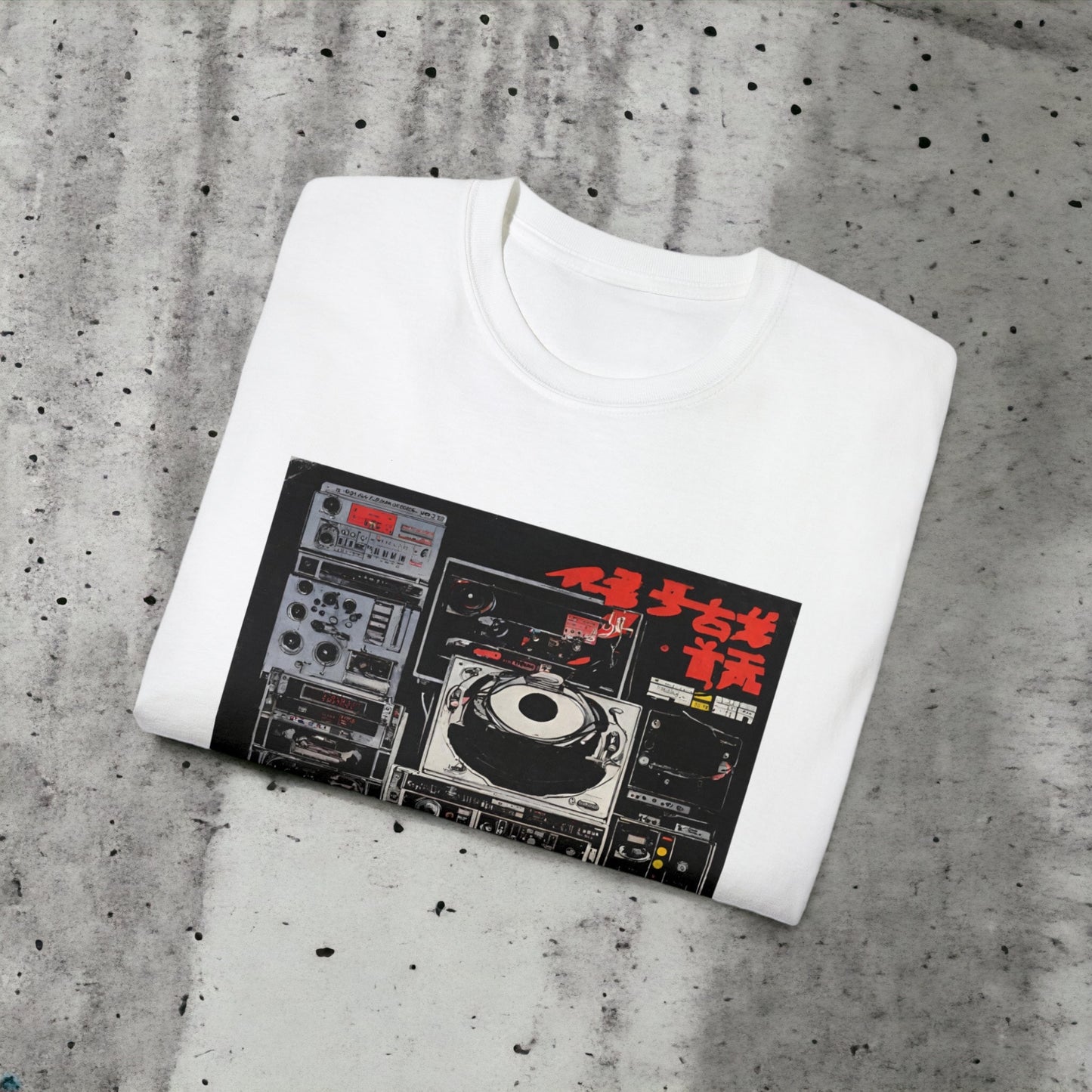 Acid Mt. Fuji III - Unisex Ultra Cotton White, Black or Red Tee