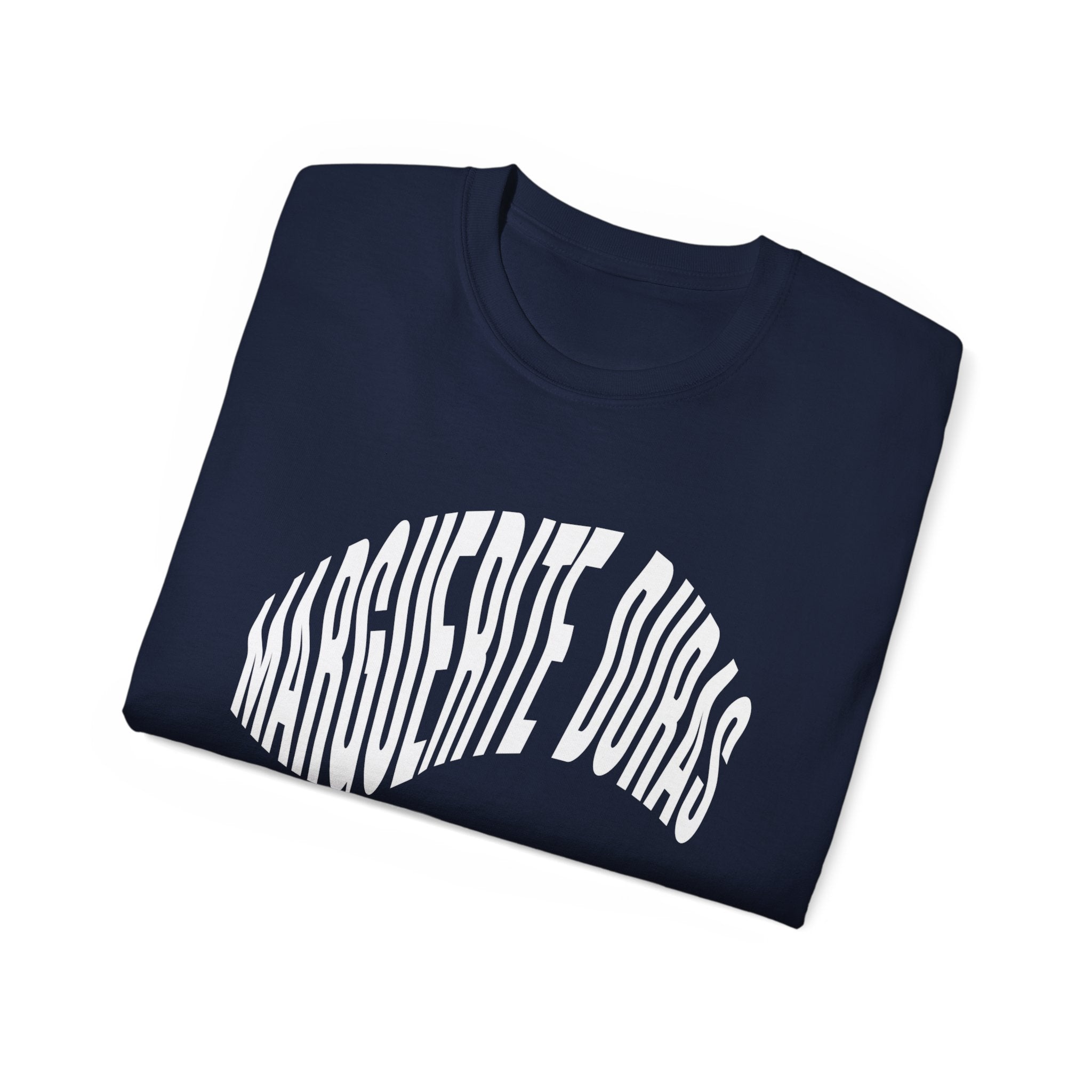 Marguerite Duras - Unisex Ultra Cotton Weiß, Schwarz, Blau oder Rosa T-Shirt