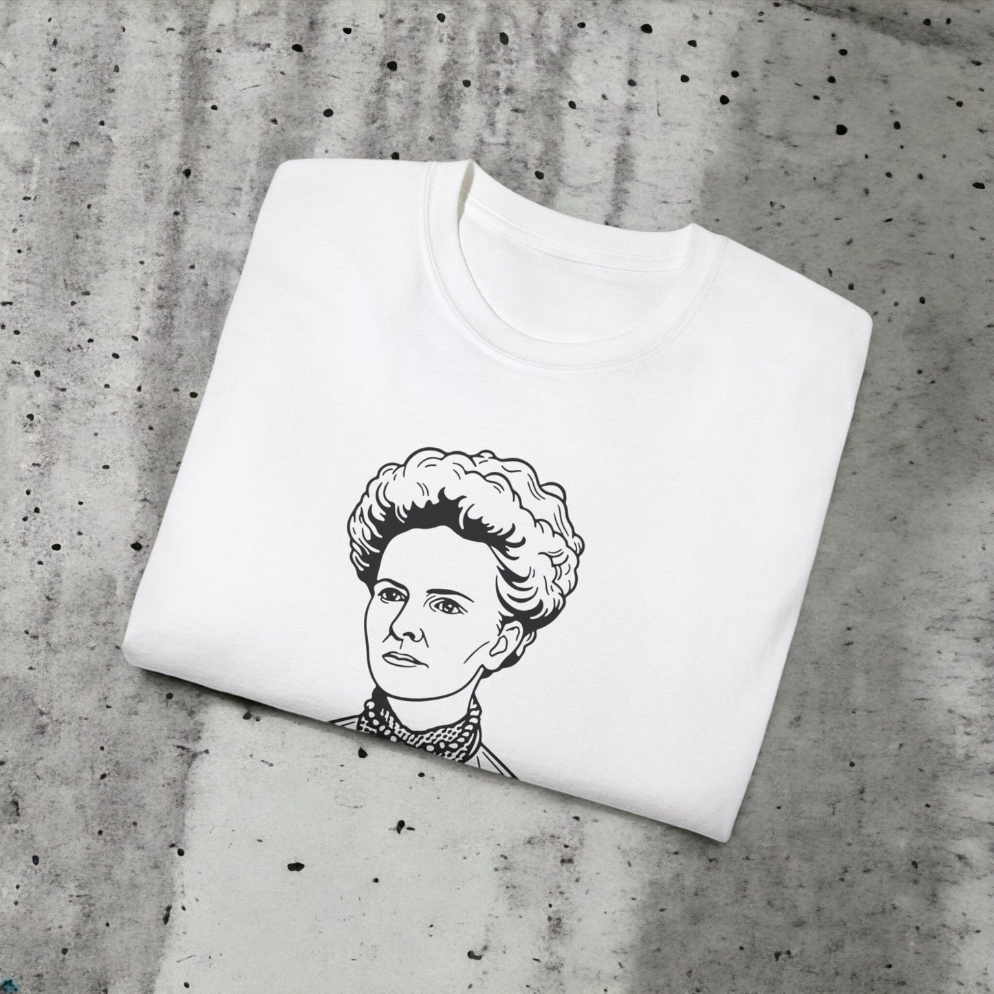 Marie Curry - Unisex Ultra Cotton White or Black Tee