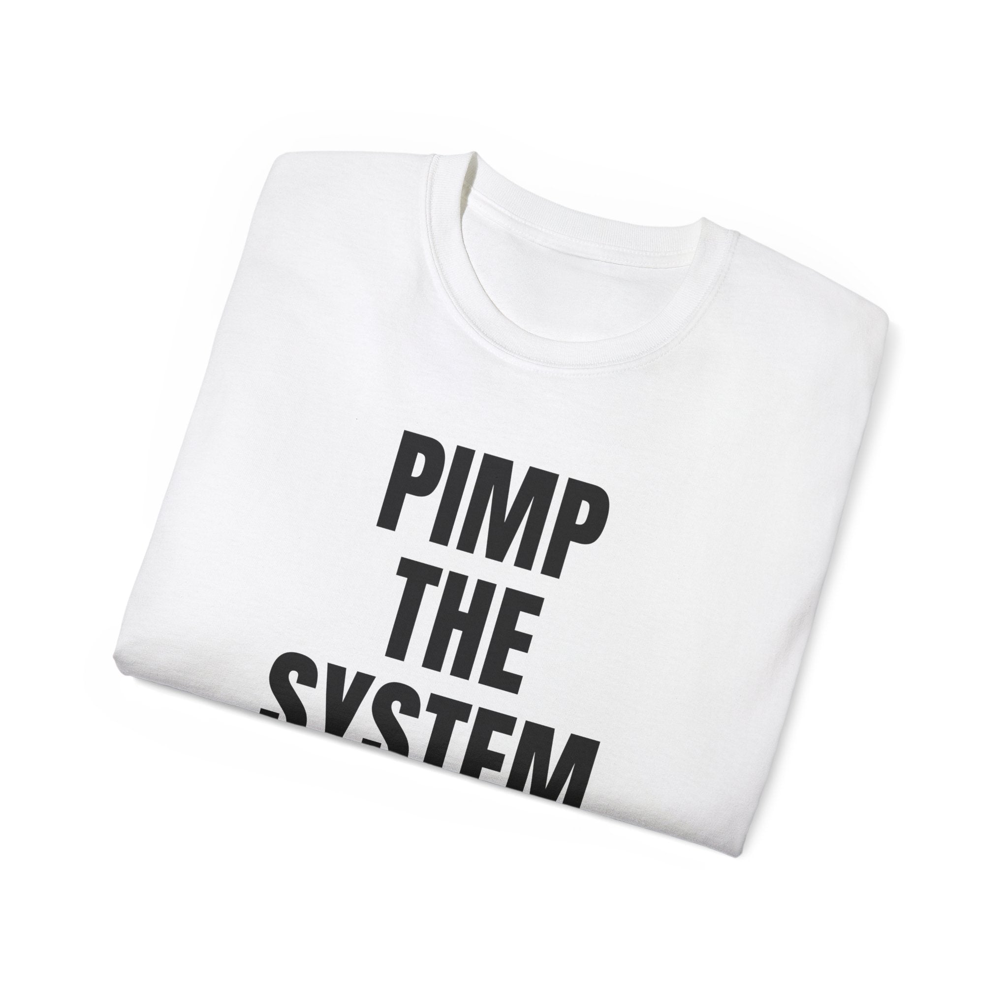 T-Shirt "Pimp the system"
