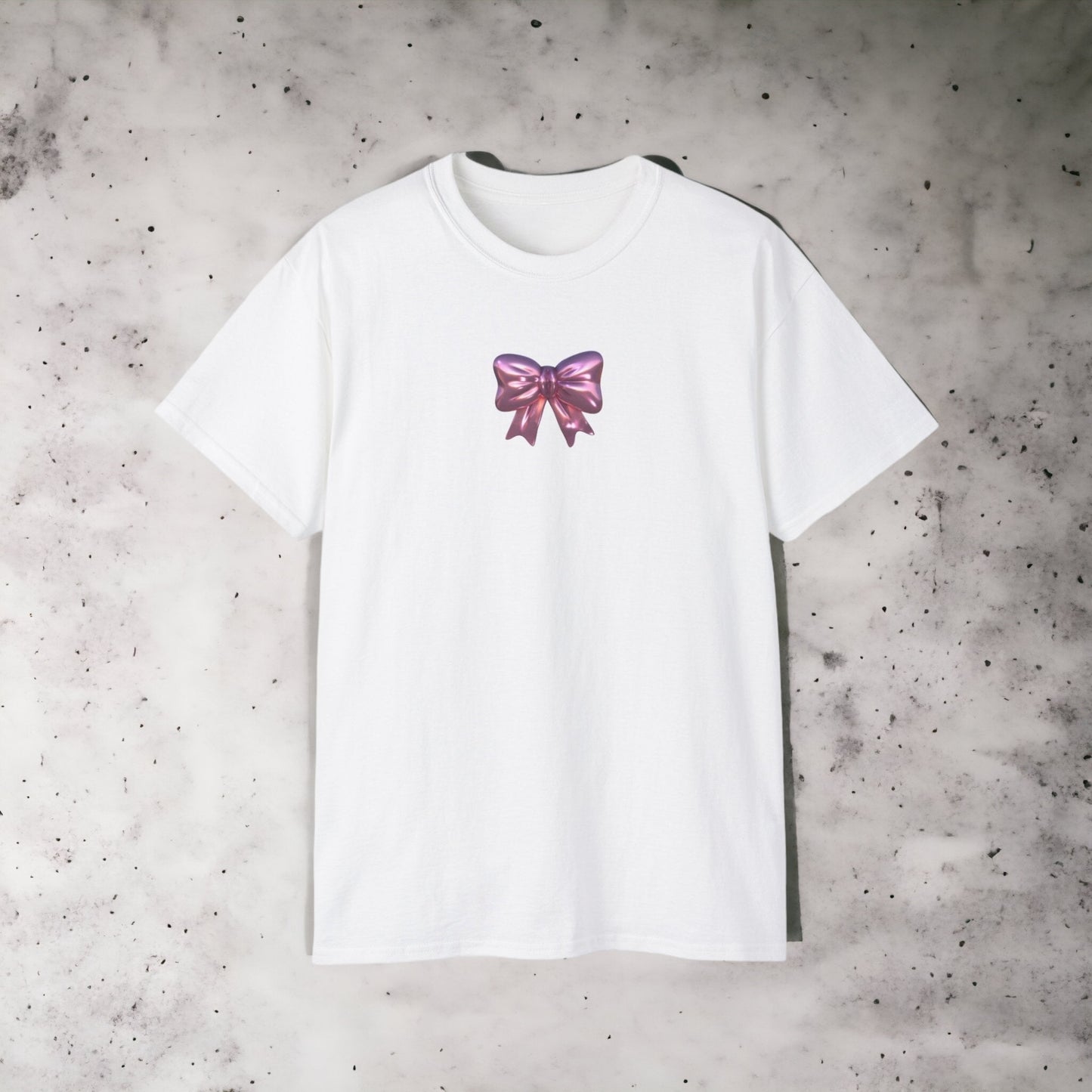 Bow - Unisex Ultra Cotton White or Black Tee