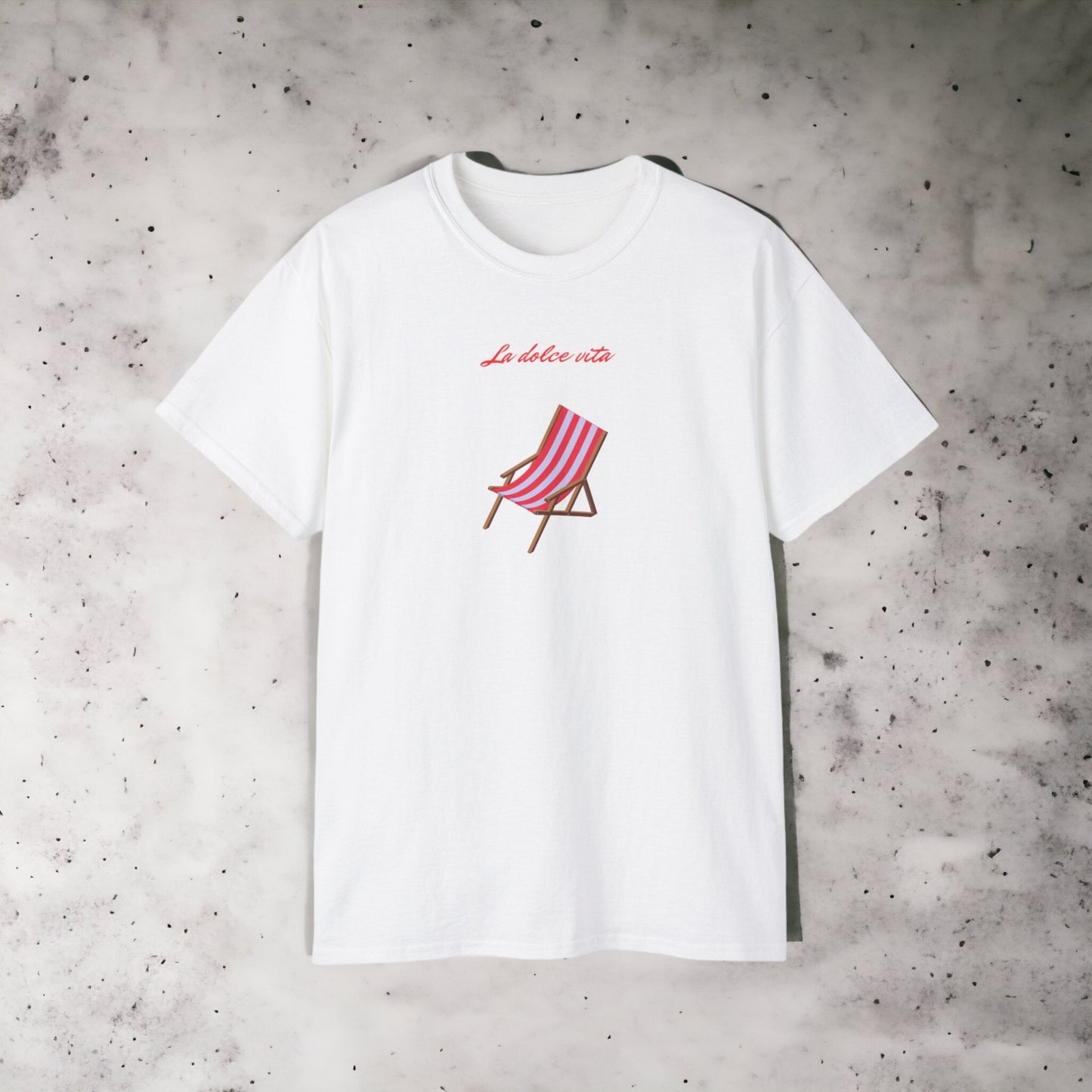 La Dolce Vita - Unisex Ultra Cotton White, Pink or Black Tee