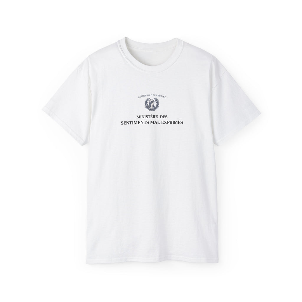 T-Shirt "Ministère des sentiments"
