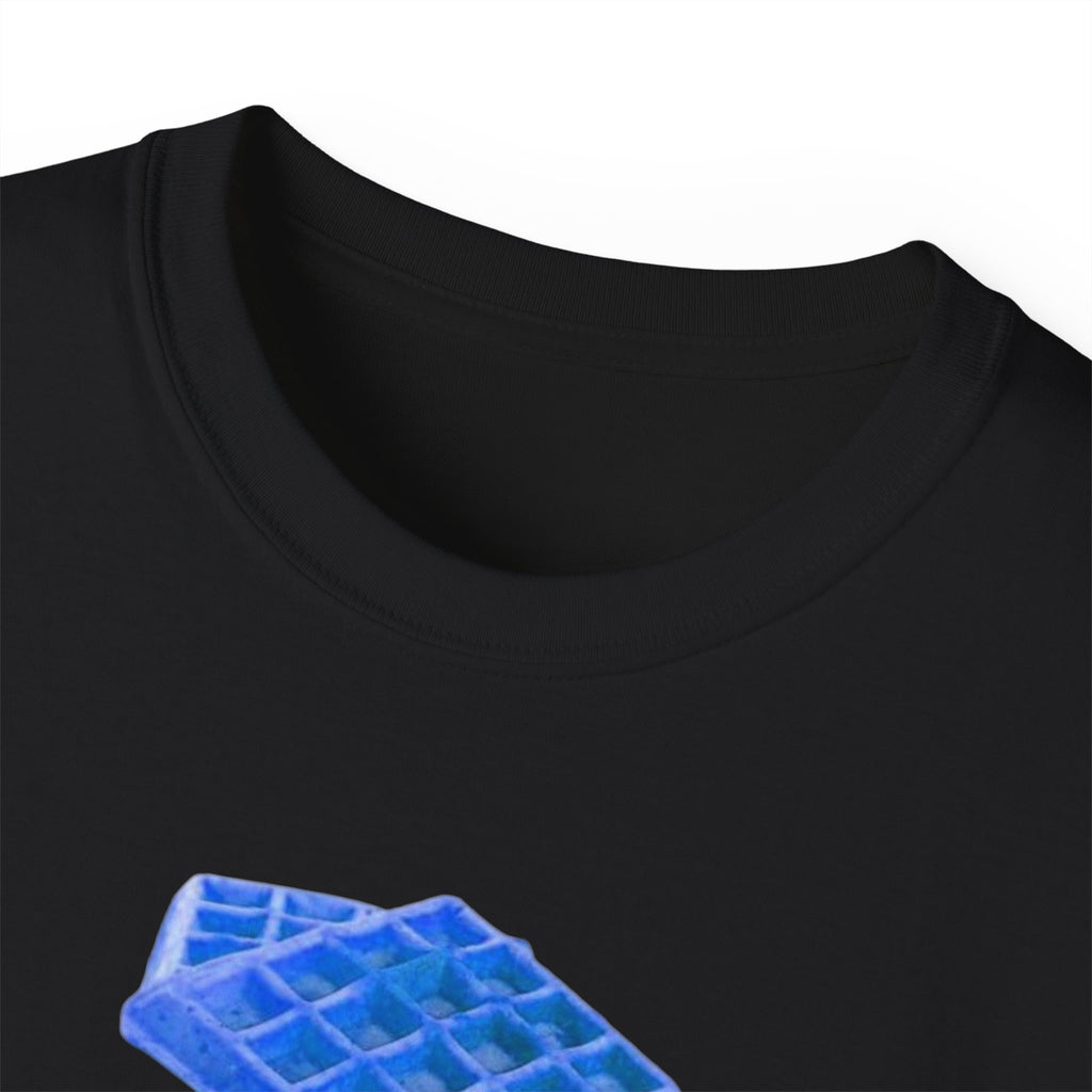 Blaue Waffel - Unisex Ultra Cotton Weiß, Schwarz oder Rosa T-Shirt