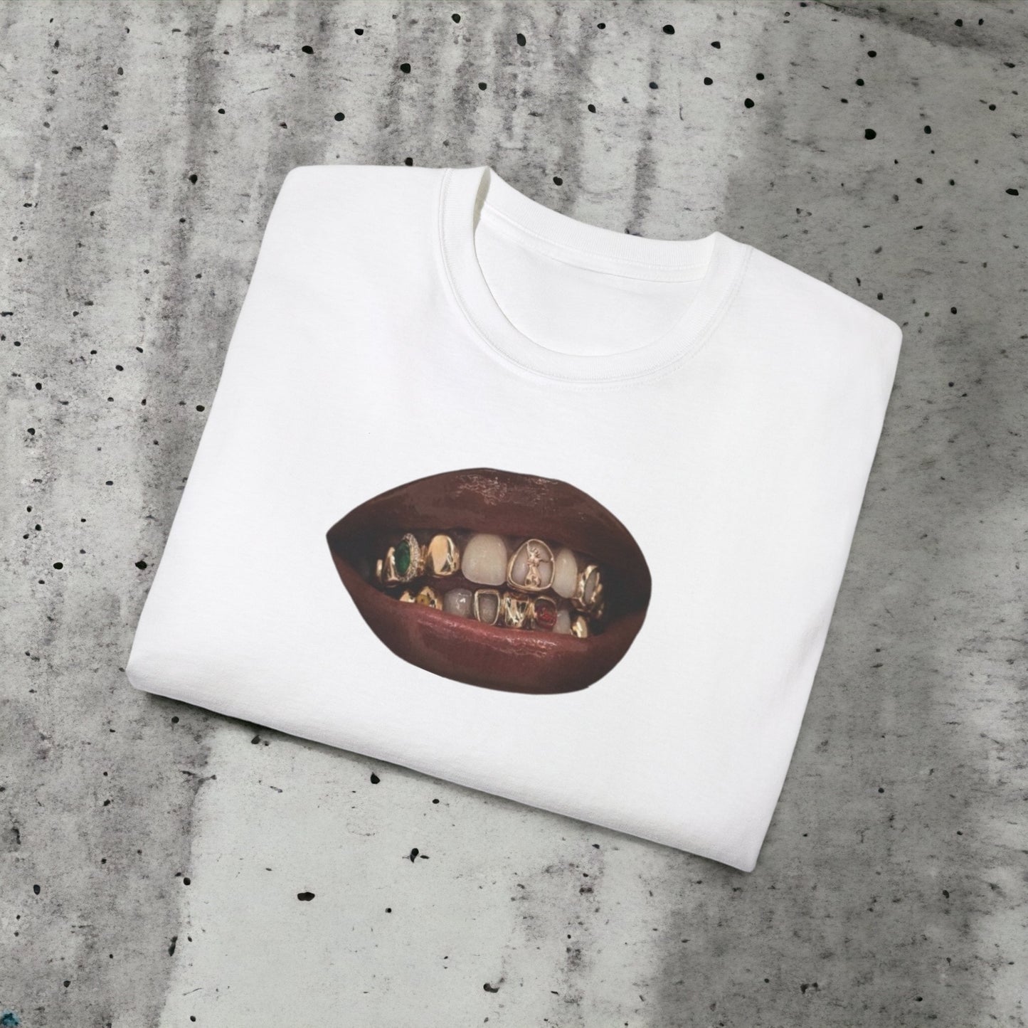 Grillz - Unisex Ultra Cotton White, Black, Grey or Pink Tee