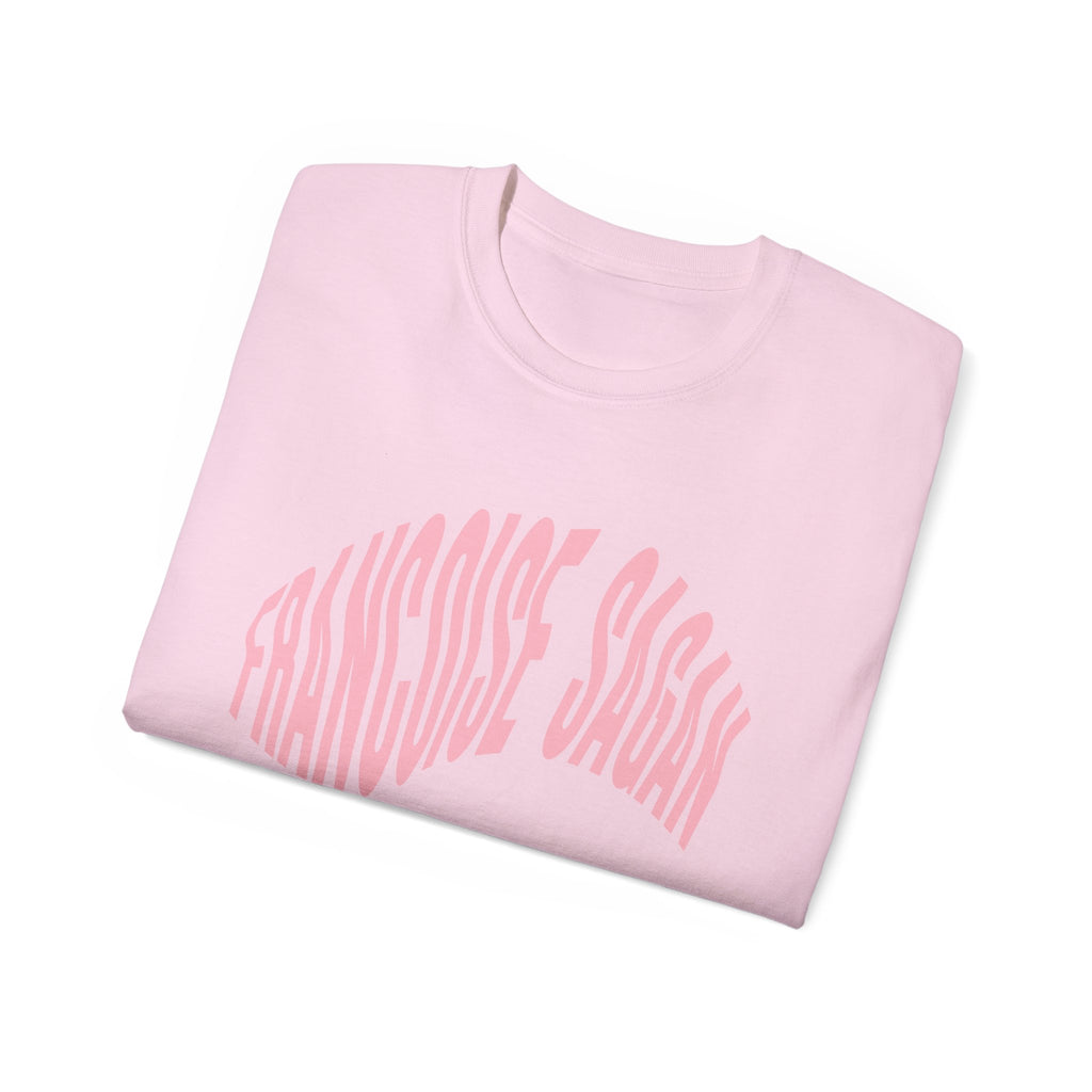Francoise Sagan - Unisex Ultra Cotton Weiß, Schwarz oder Rosa T-Shirt