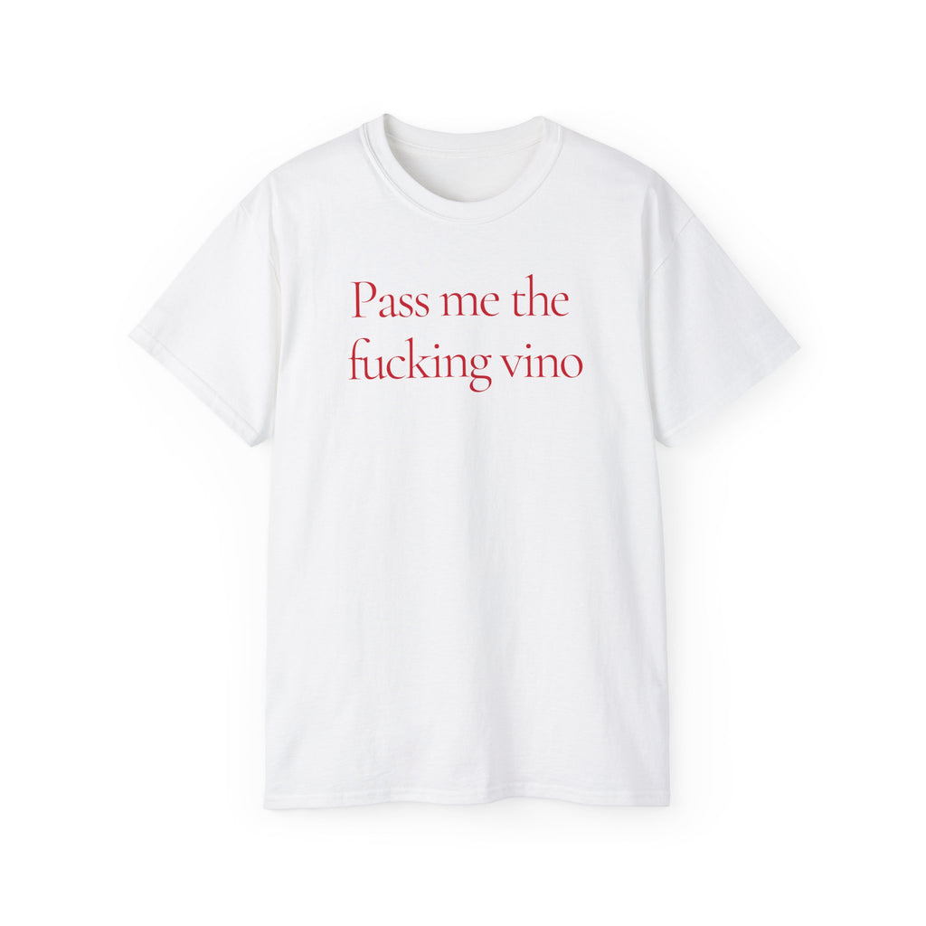 T-Shirt "Aries-Bélier / Pass me the fucking vino"