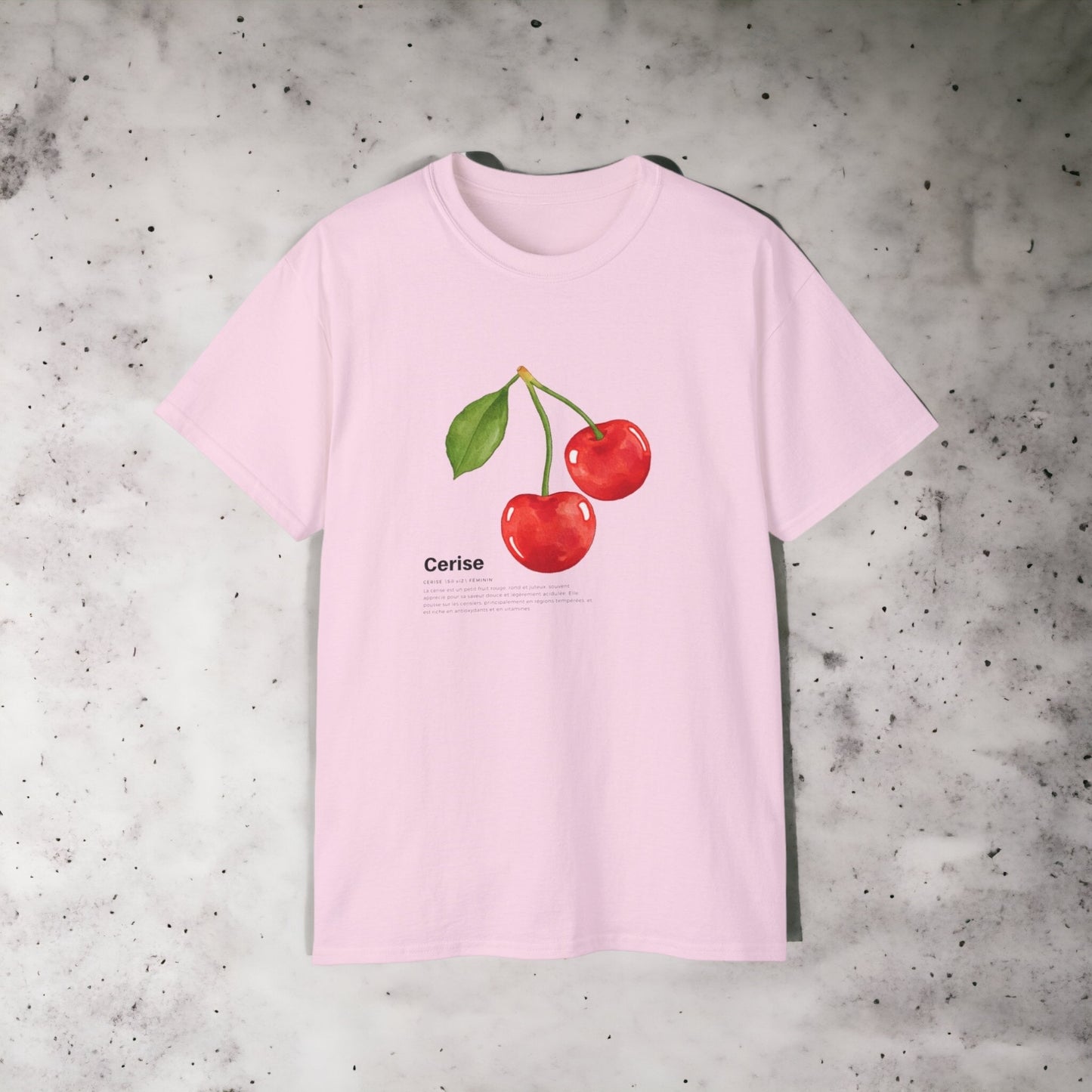 Cerise - Unisex Ultra Cotton White or Pink Tee