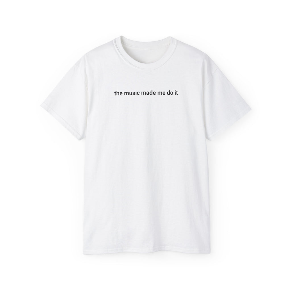 T-Shirt "Sagittarius-Sagittaire / the music made me do it"