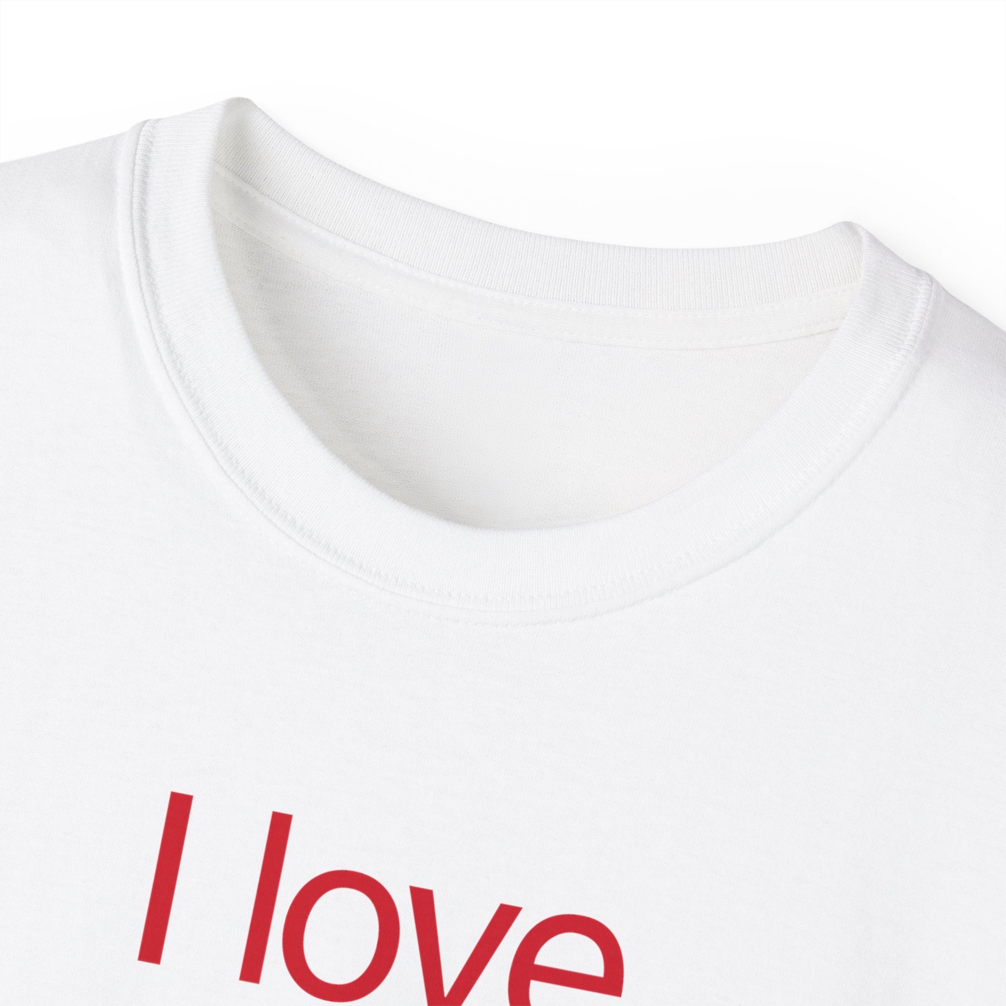 T-Shirt "I love helveltica"