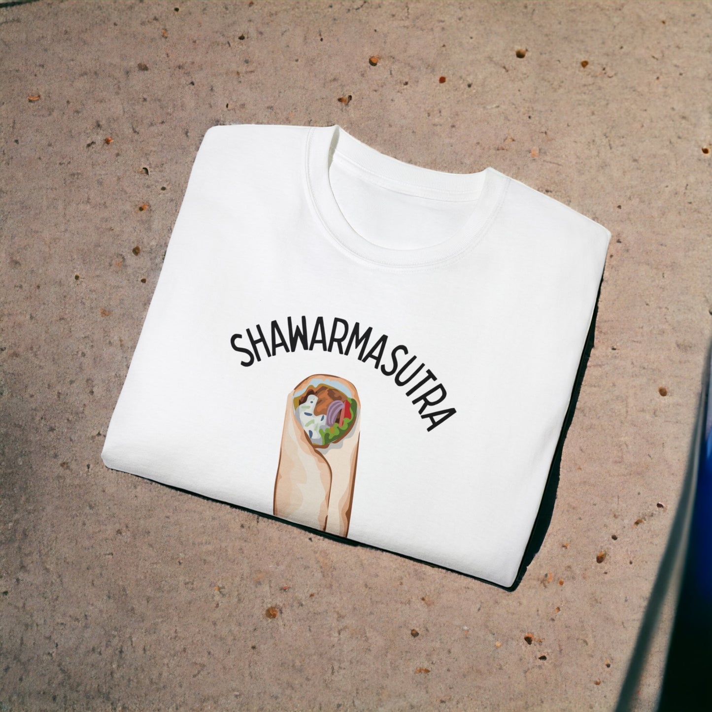 ShawarmaSutra - Unisex Ultra White Cotton Tee