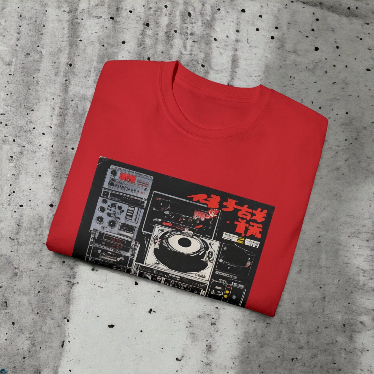 Acid Mt. Fuji III - Unisex Ultra Cotton White, Black or Red Tee