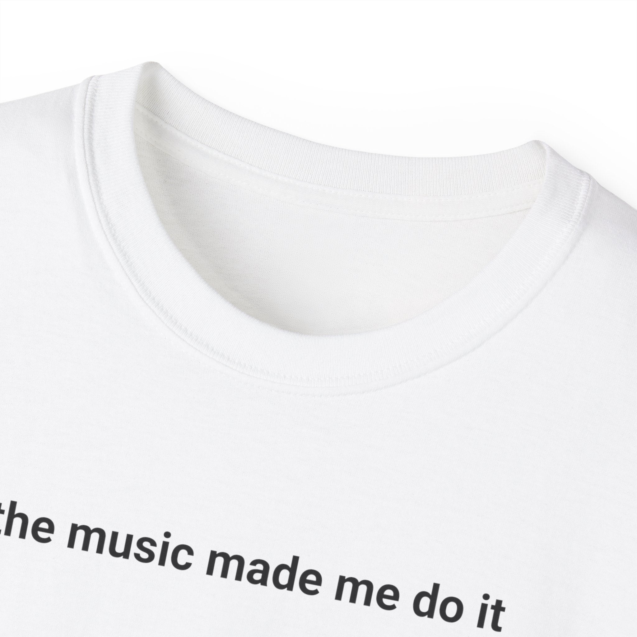T-Shirt "Sagittarius-Sagittaire / the music made me do it"