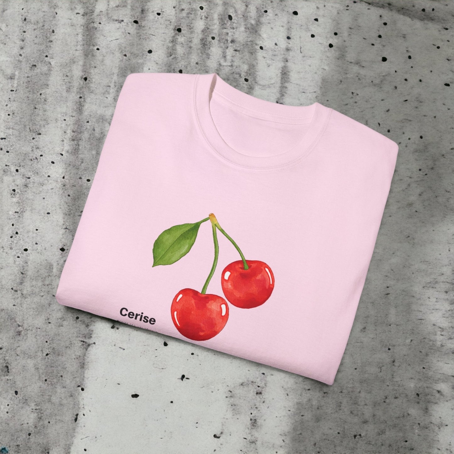 Cerise - Unisex Ultra Cotton White or Pink Tee