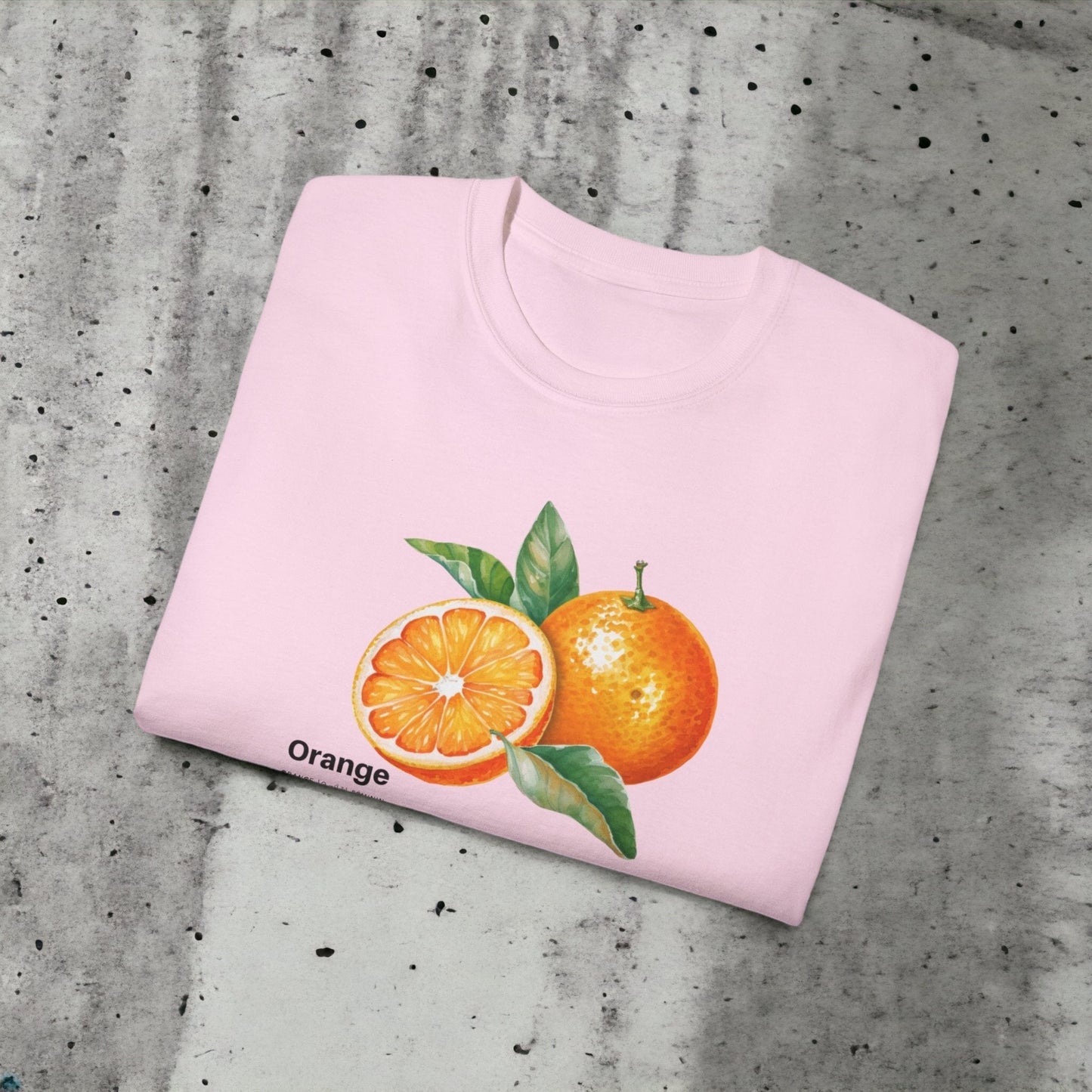 Orange - Unisex Ultra Cotton White or Pink Tee