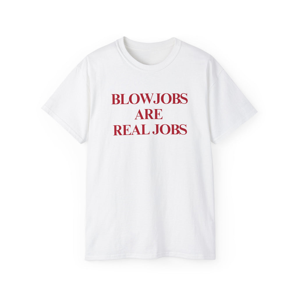 t-shirt unisexe 100% coton blanc avec imprimé jobs par Atelier 20h20