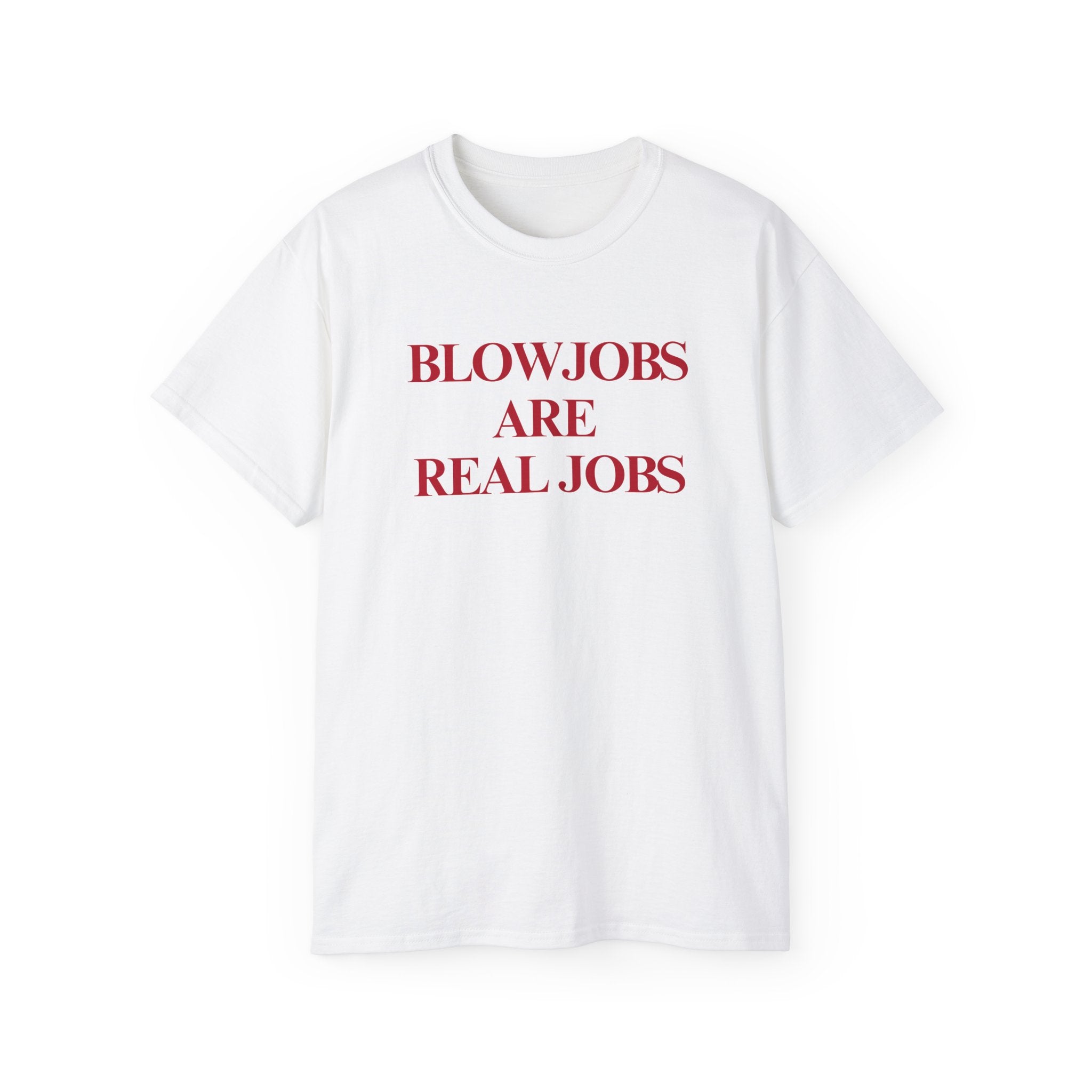 t-shirt unisexe 100% coton blanc avec imprimé jobs par Atelier 20h20