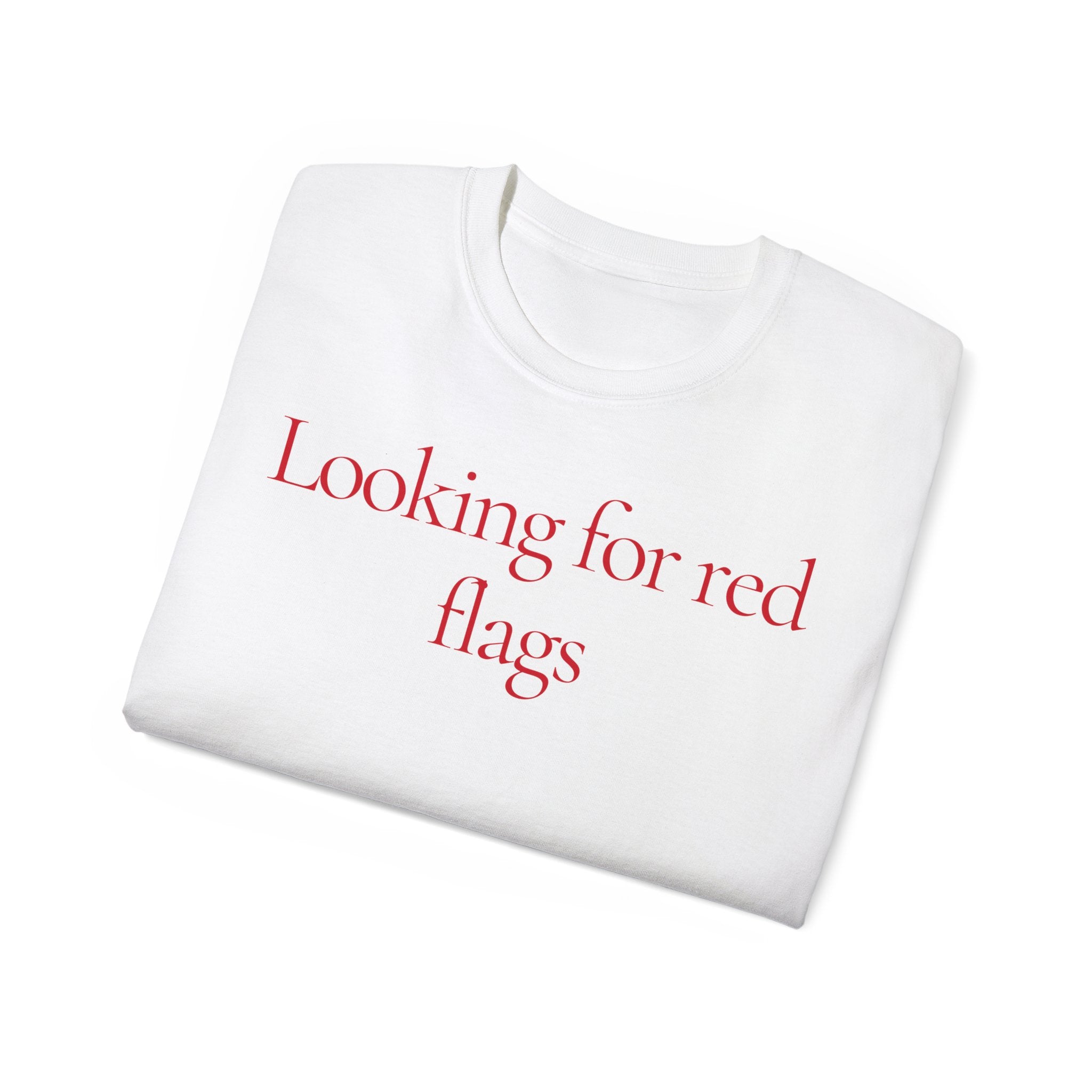 T-Shirt "Gemini-Gémeaux / Looking for red flags"