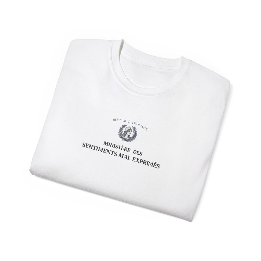 T-Shirt "Ministère des sentiments"