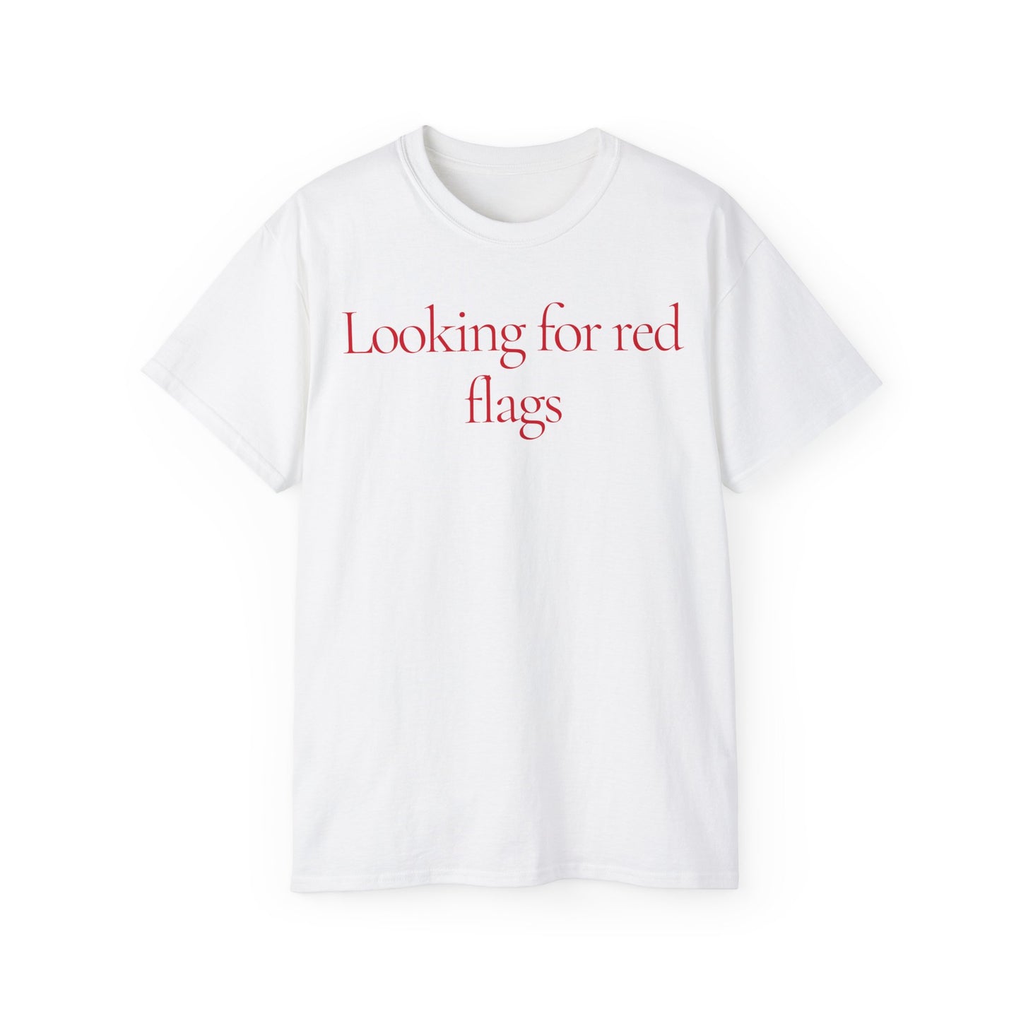 T-Shirt "Gemini-Gémeaux / Looking for red flags"