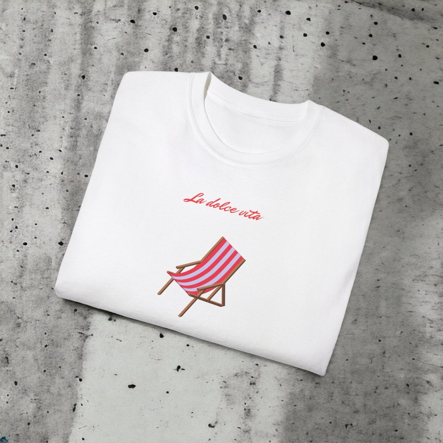 La Dolce Vita - Unisex Ultra Cotton White, Pink or Black Tee