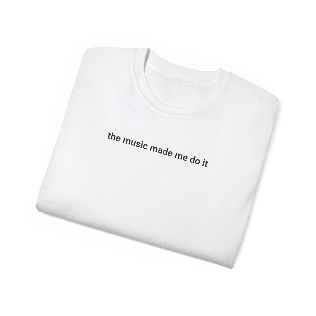 T-Shirt "Sagittarius-Sagittaire / the music made me do it"